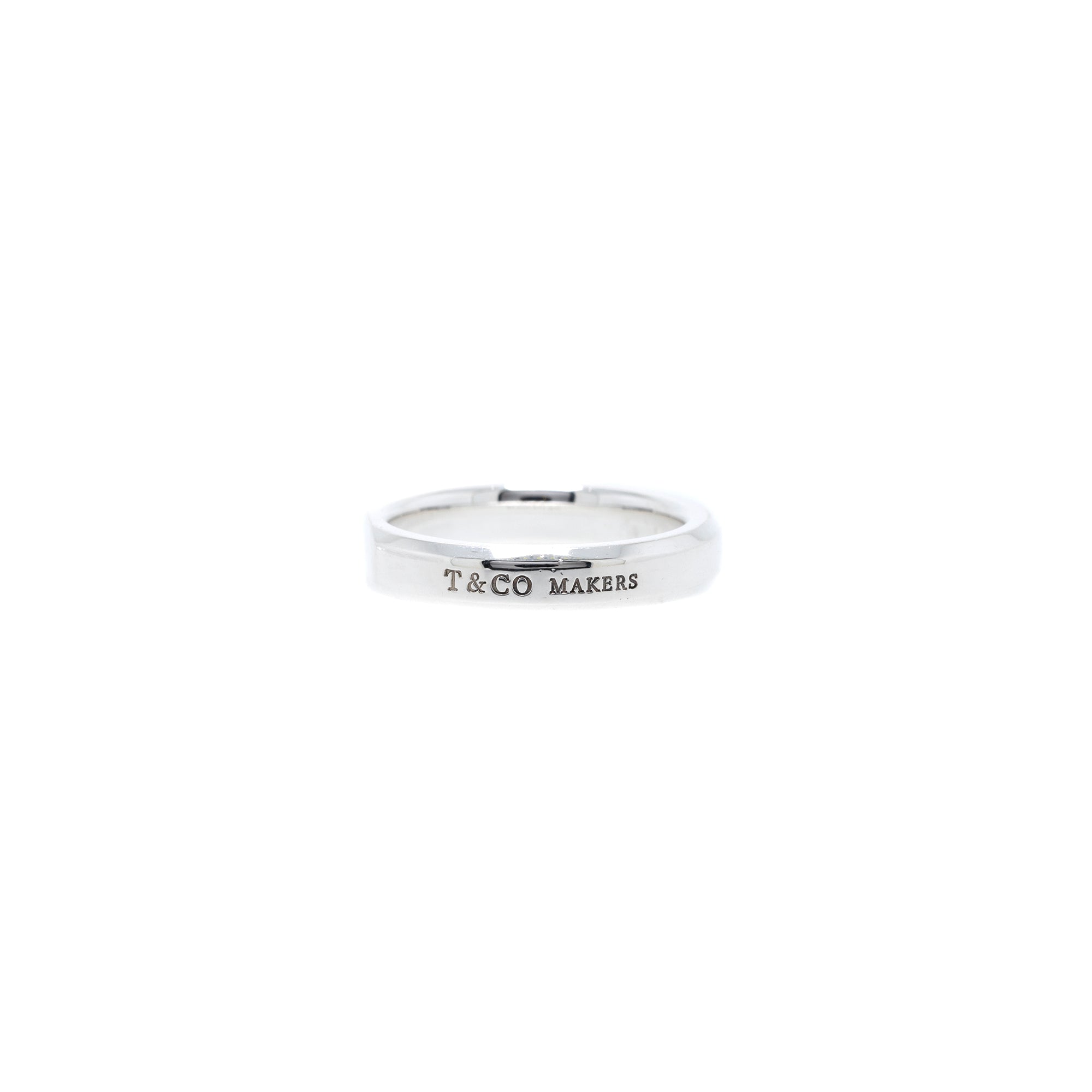 Tiffany & Co. 1837 Makers Narrow Slice Ring