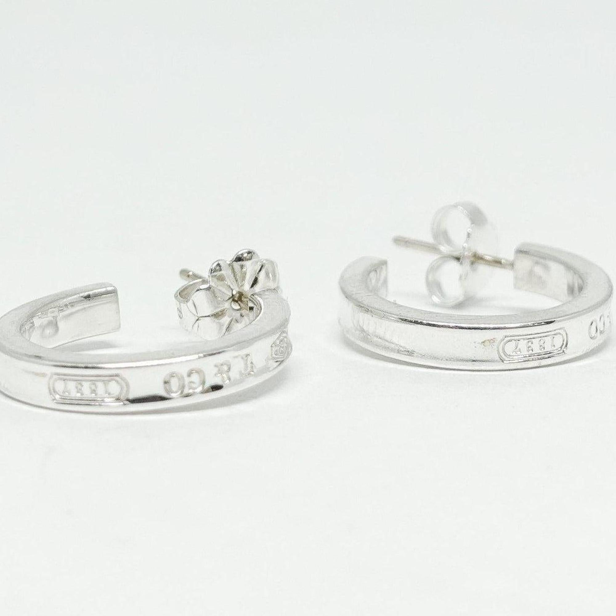 Tiffany & Co. 1837 Narrow Hoop Earrings