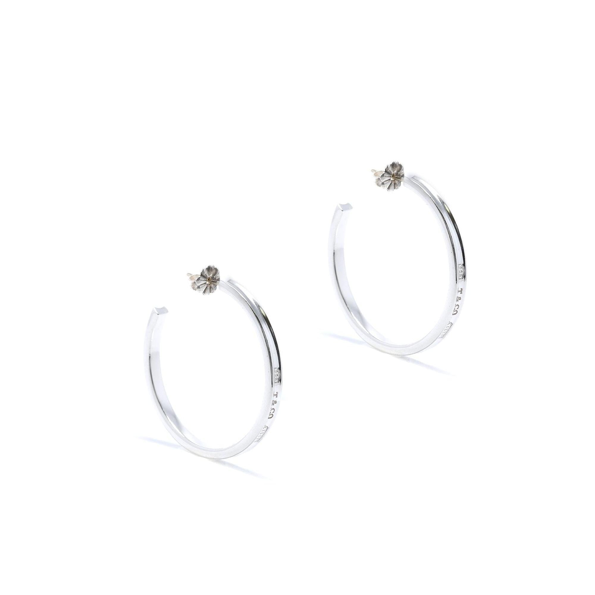 Tiffany & Co. 1837 Narrow Hoop Earrings