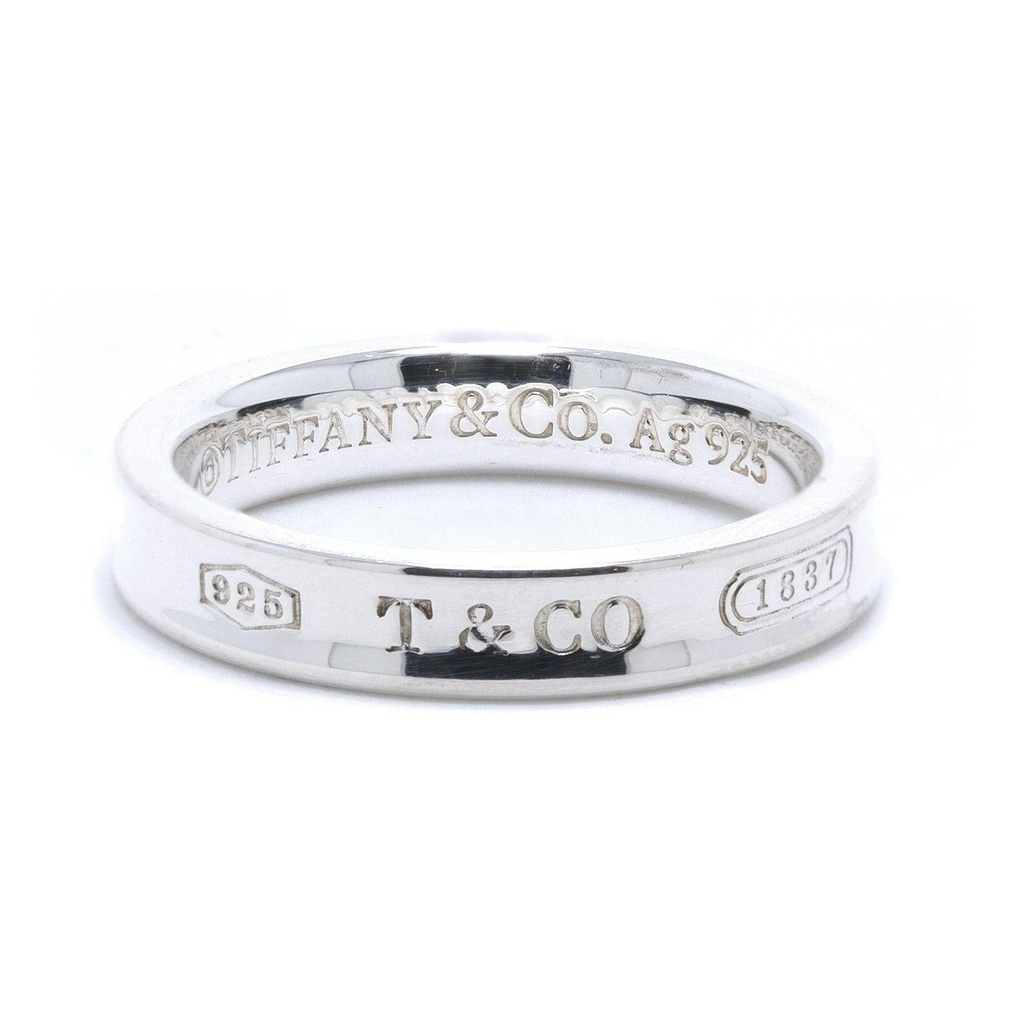 Tiffany & Co. 1837 Narrow Ring