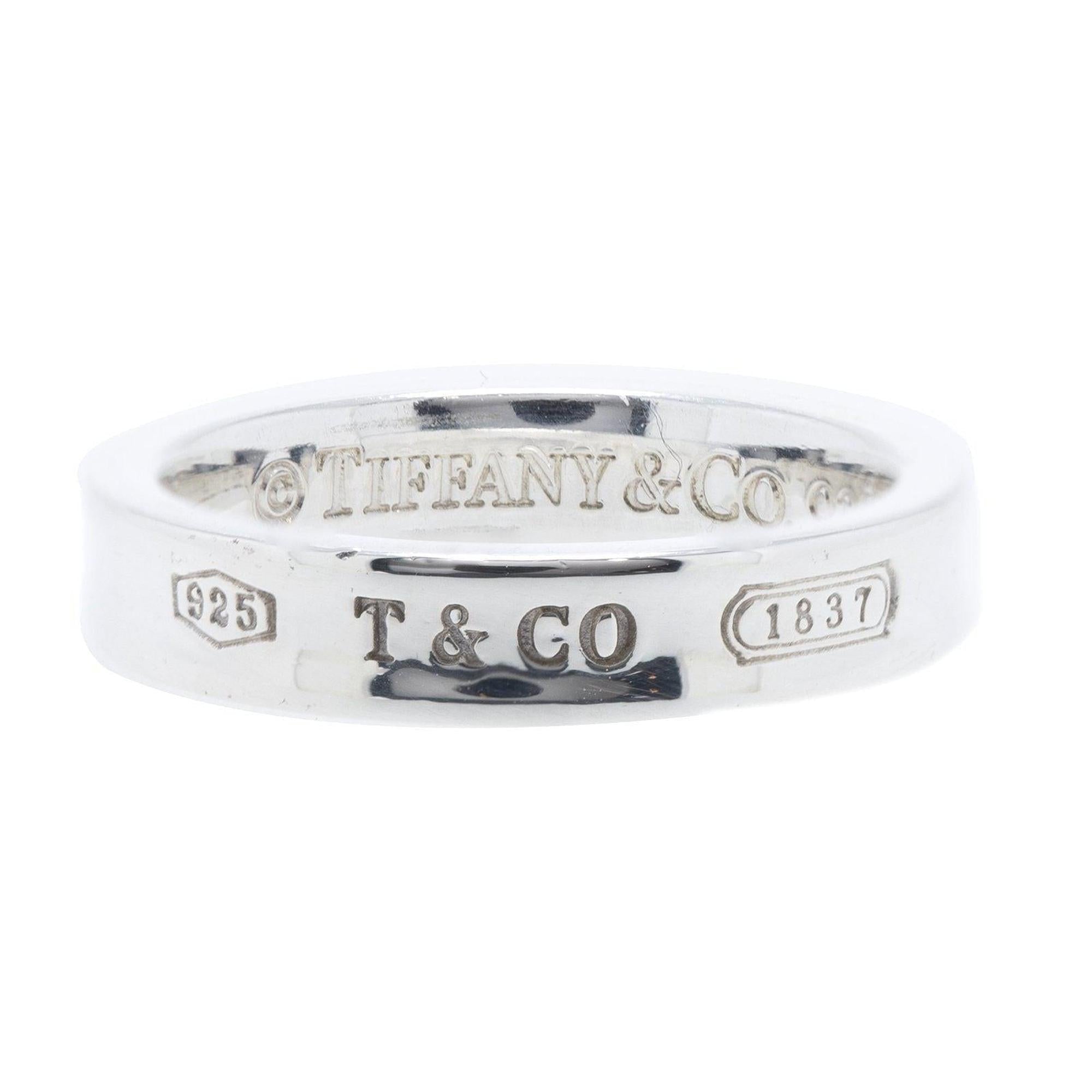 Tiffany & Co. 1837 Narrow Ring