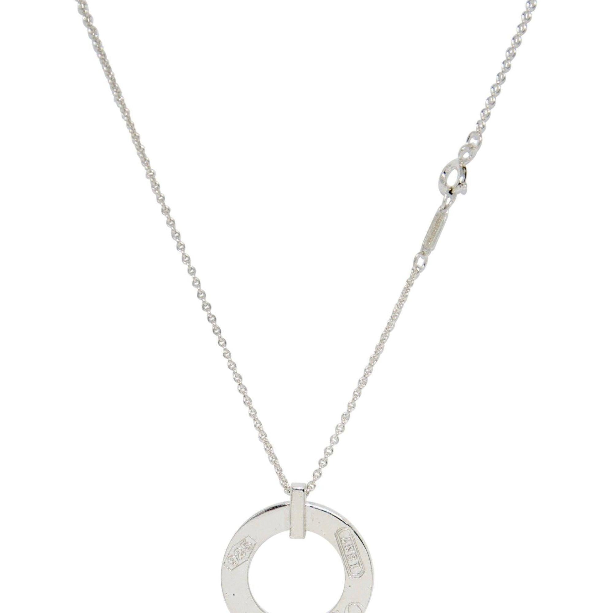 Tiffany & Co. 1837 Open Circle Pendant Necklace