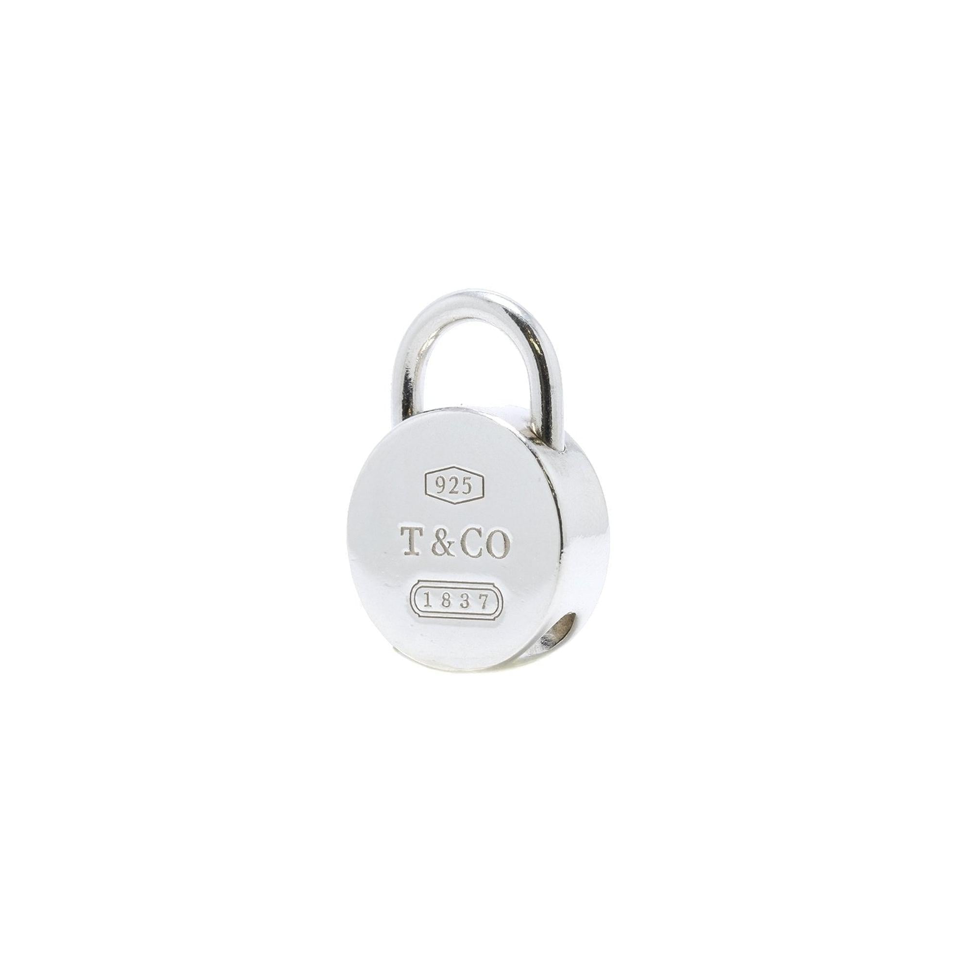 Tiffany & Co. 1837 Round Lock Charm