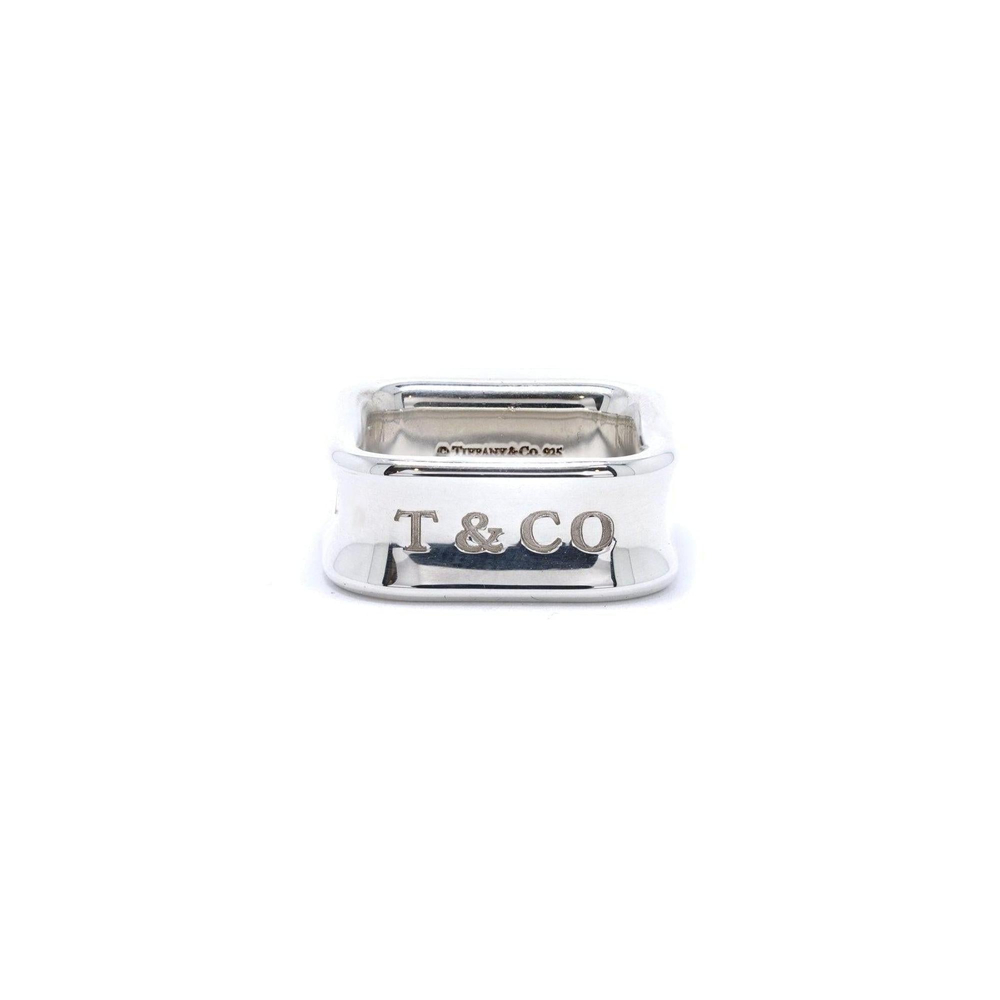 Tiffany & Co. 1837 Square Ring