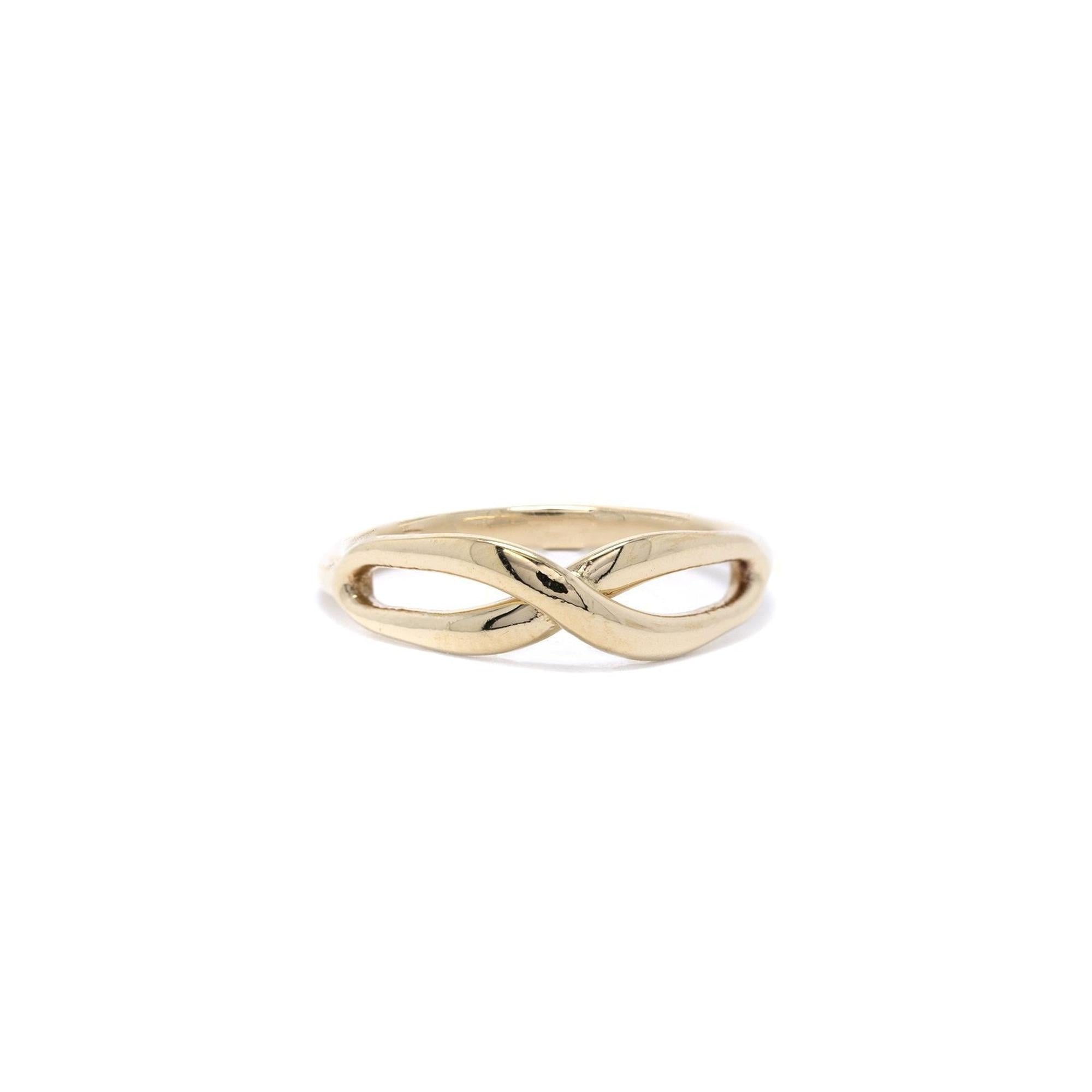 Tiffany & Co. 18K Gold Infinity Ring
