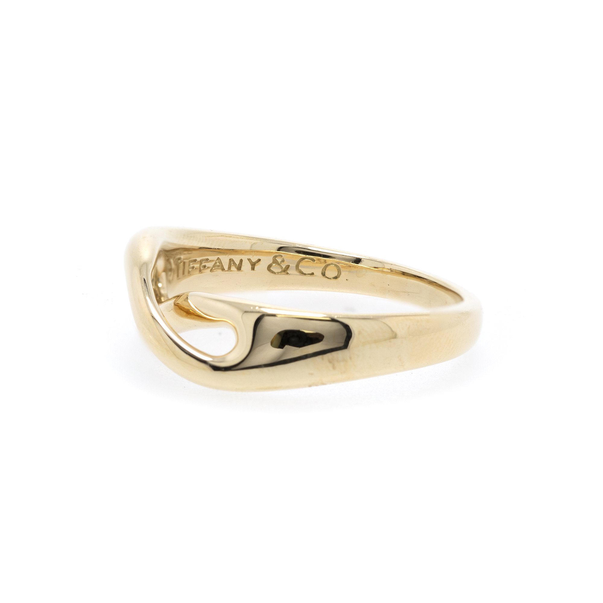 Tiffany & Co. 18K Gold Vintage Infinity Ring
