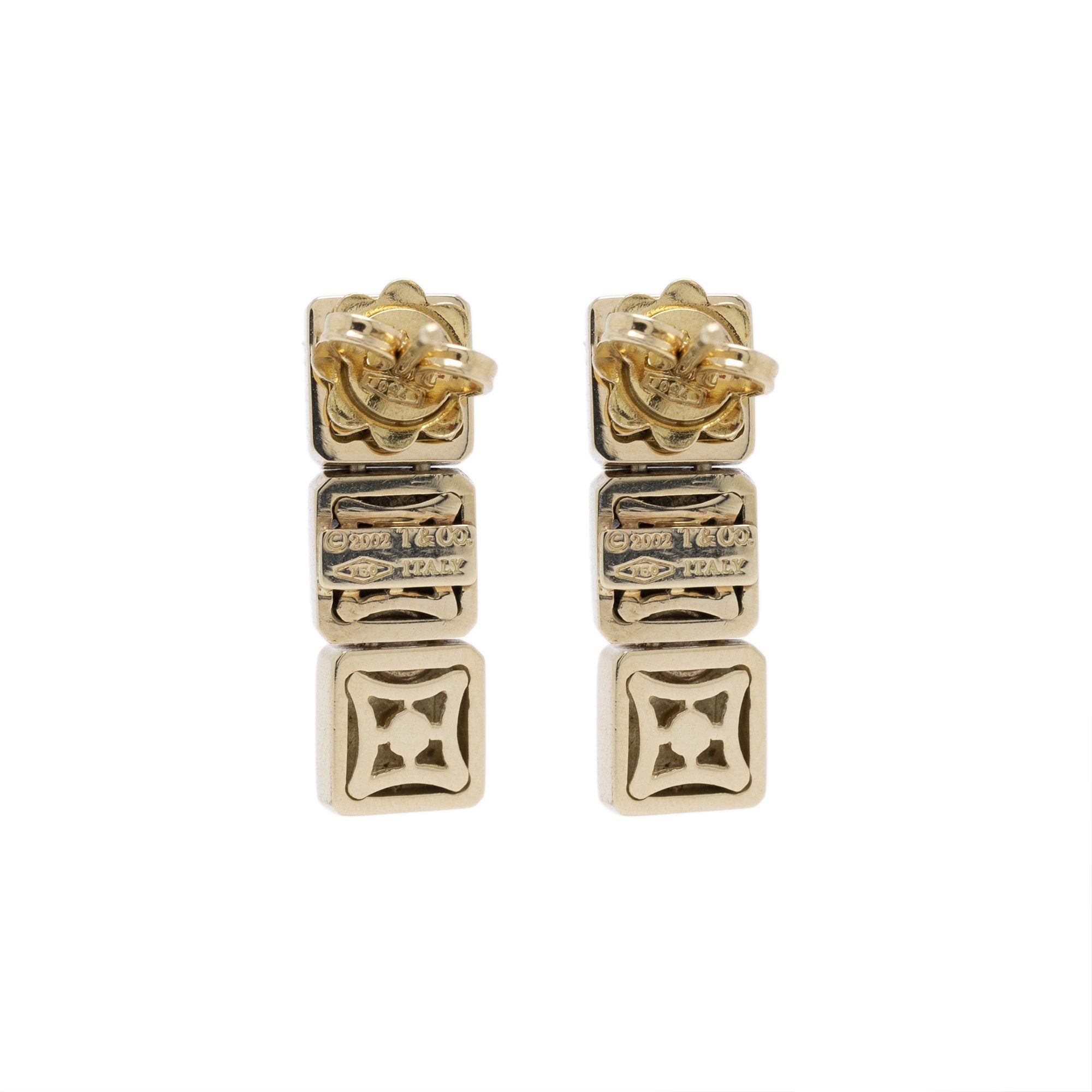 Tiffany & Co. 18k Gold Drop Earrings