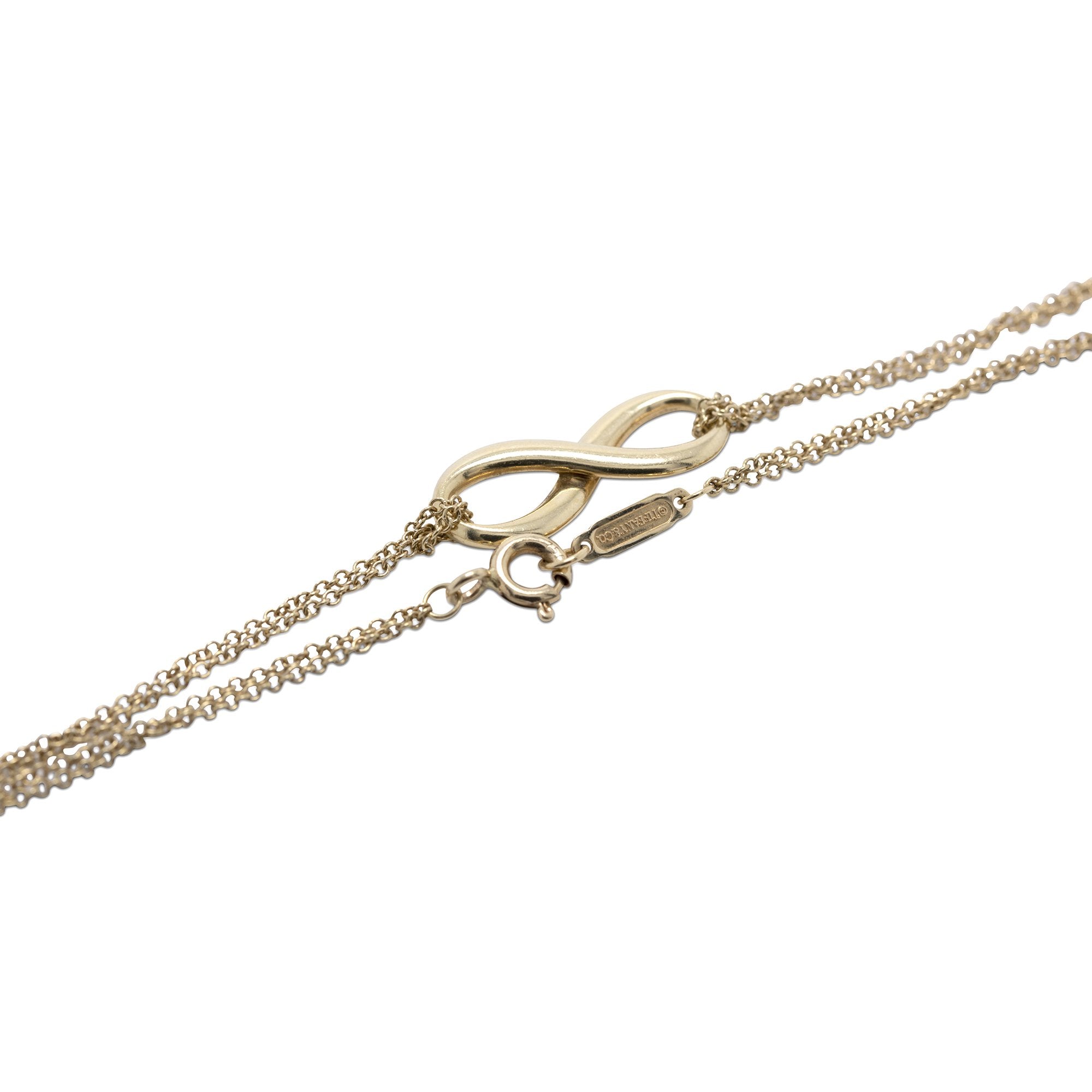 Tiffany & Co. 18k Gold Infinity Bracelet