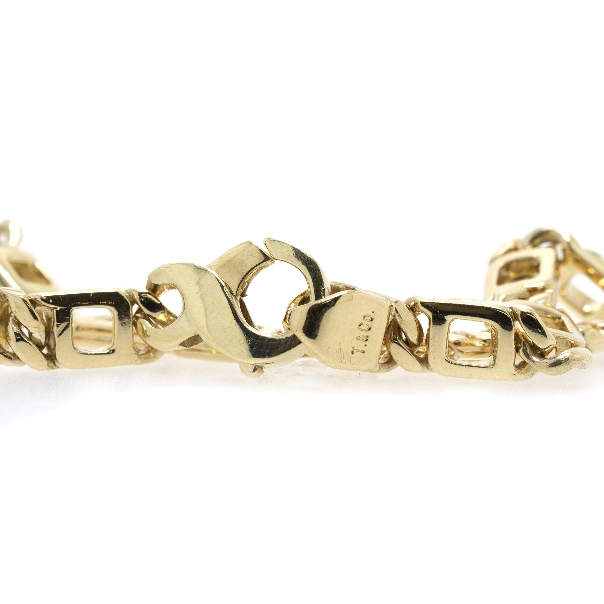 Tiffany & Co. 18k Gold Link Bracelet