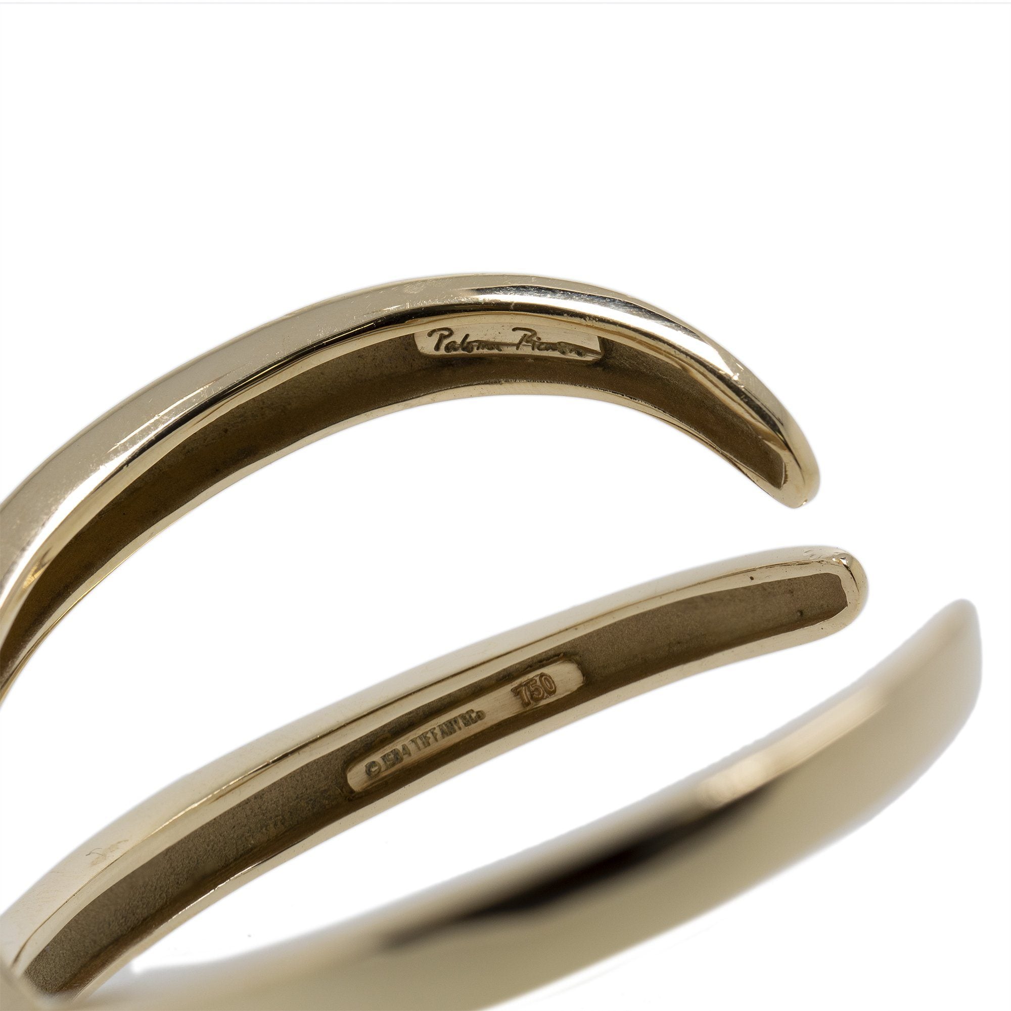 Tiffany & Co. 18k Gold Paloma Picasso Vintage X Cuff