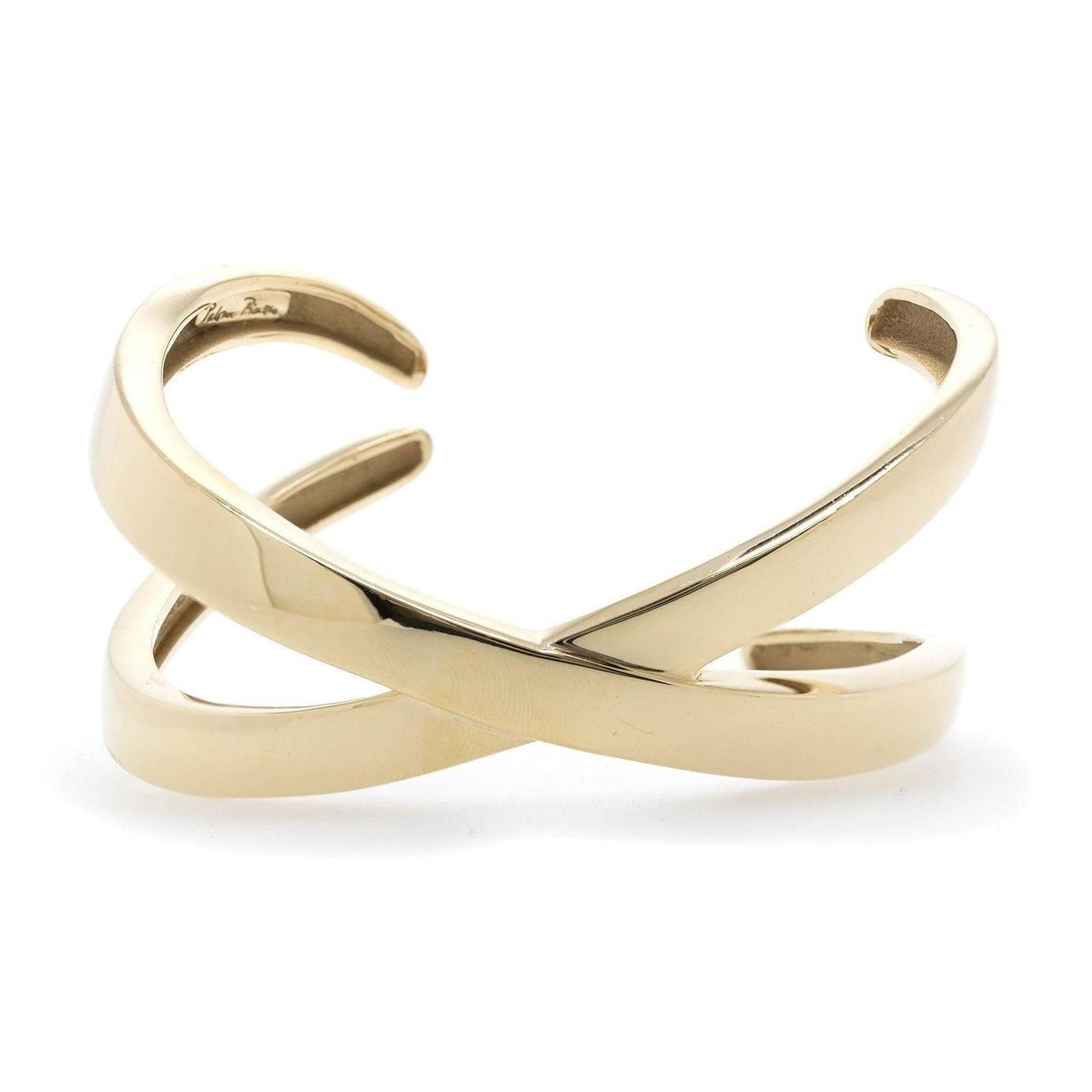 Tiffany & Co. 18k Gold Paloma Picasso Vintage X Cuff