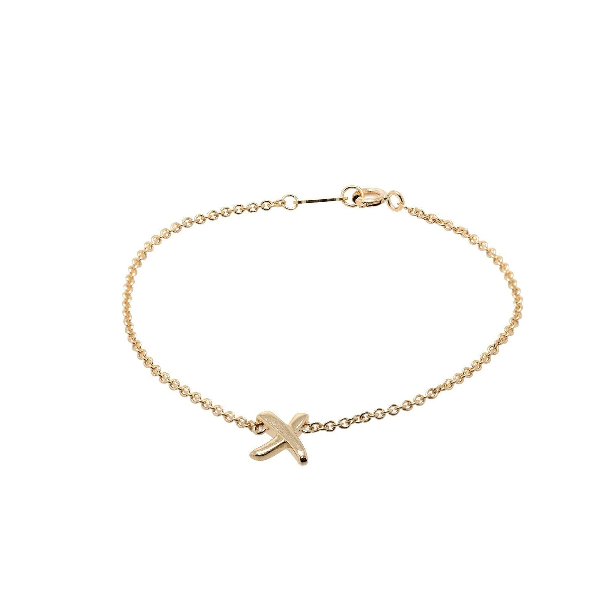 Tiffany & Co. 18k Gold Paloma Picasso's Graffiti X Bracelet