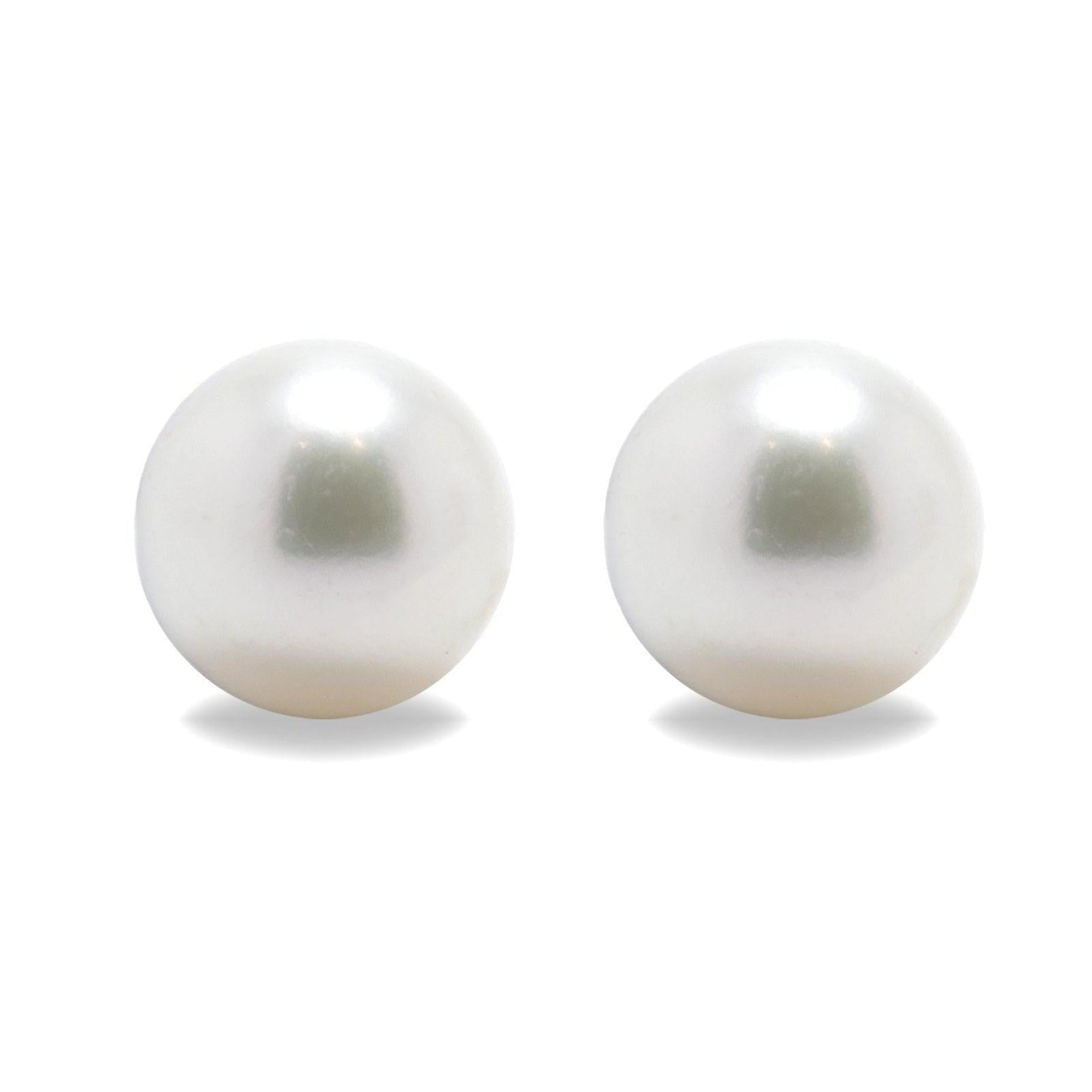 Tiffany & Co. 18k Gold Pearl Stud Earrings