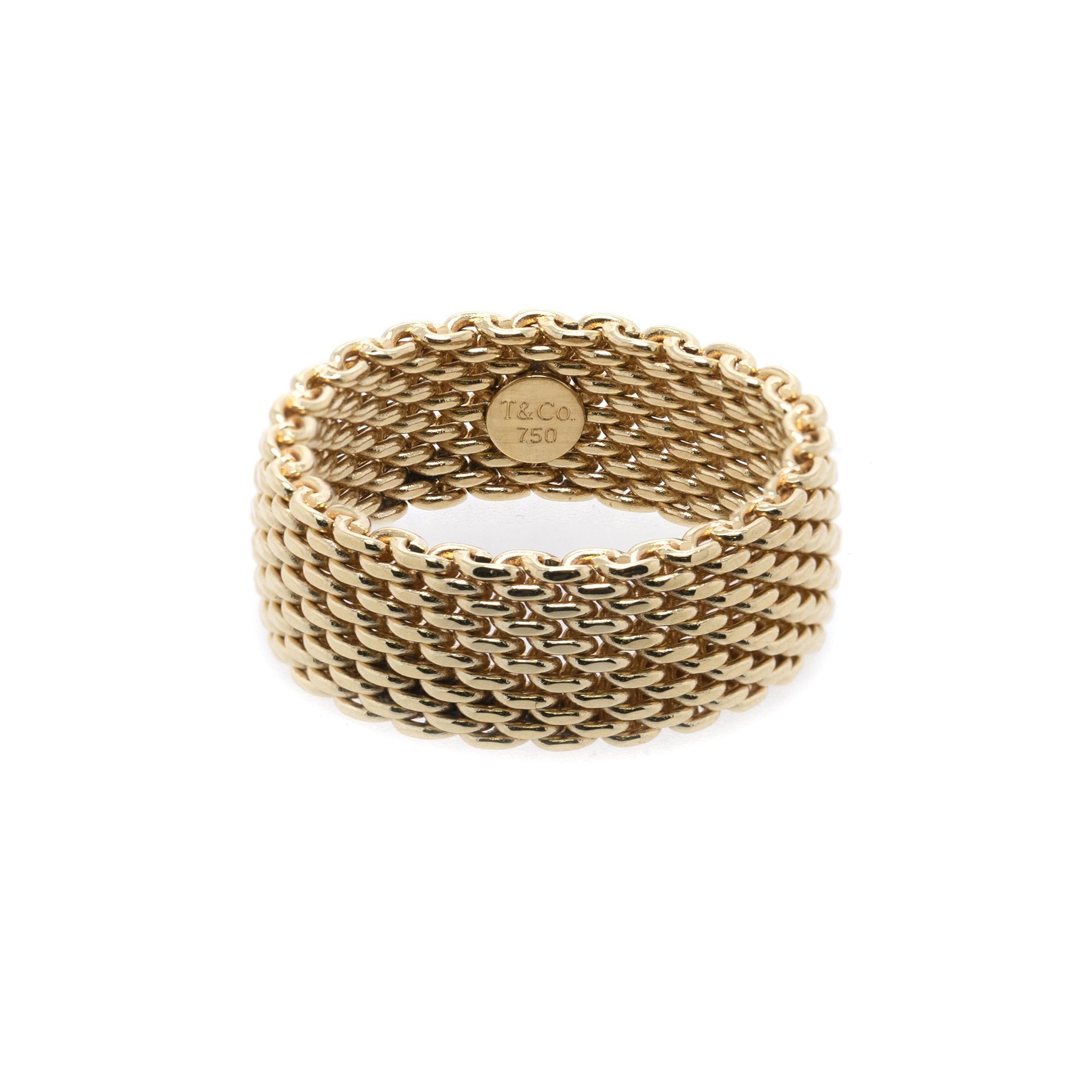 Tiffany & Co. 18k Gold Somerset Ring