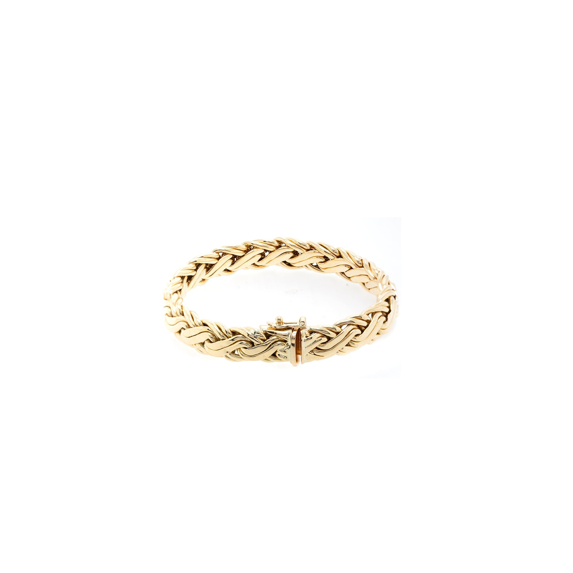 Tiffany & Co. 18k Gold Wheat Chain Link Bracelet
