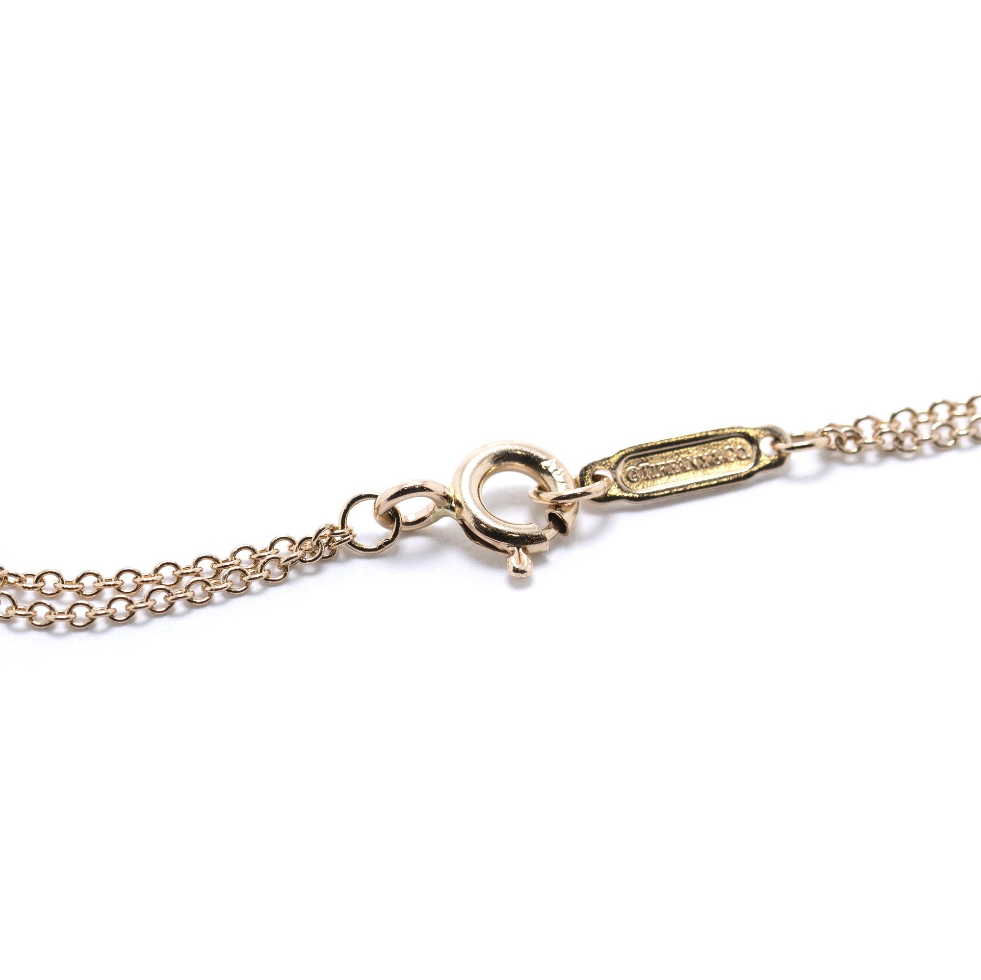 Tiffany & Co. 18k Rose Gold Infinity Bracelet