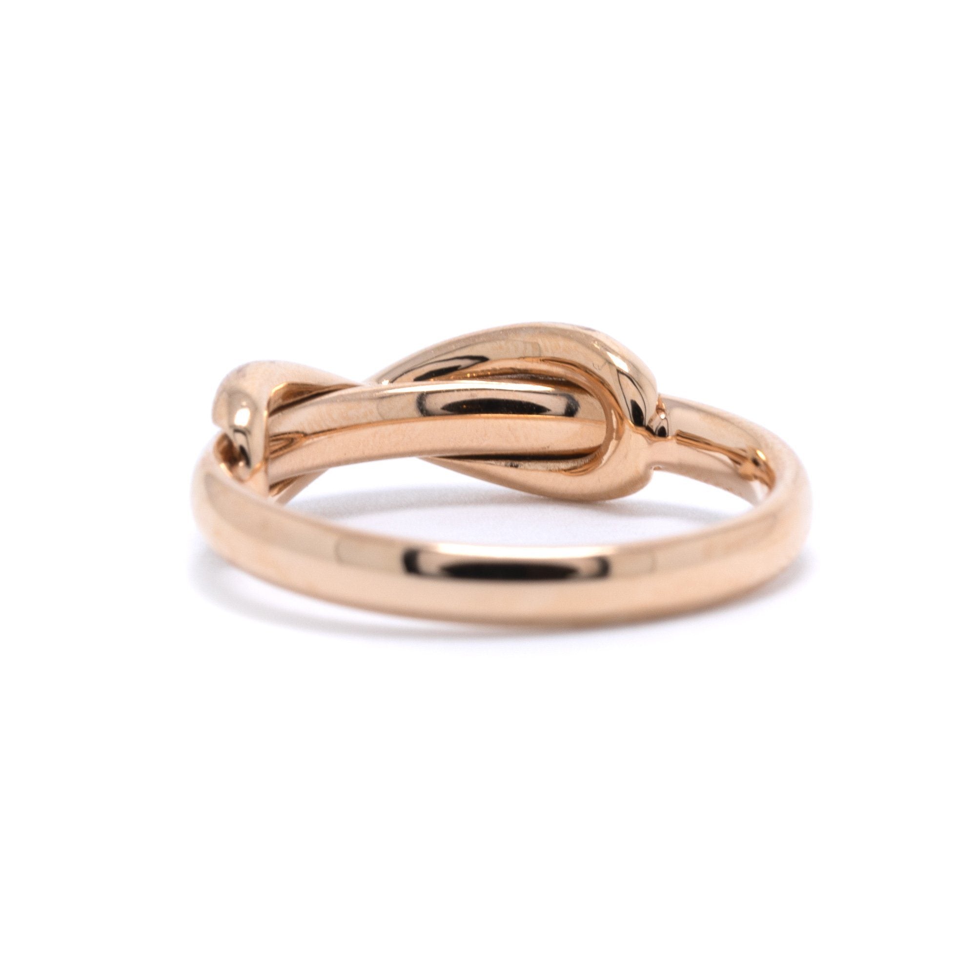 Tiffany & Co. 18k Rose Gold Infinity Ring