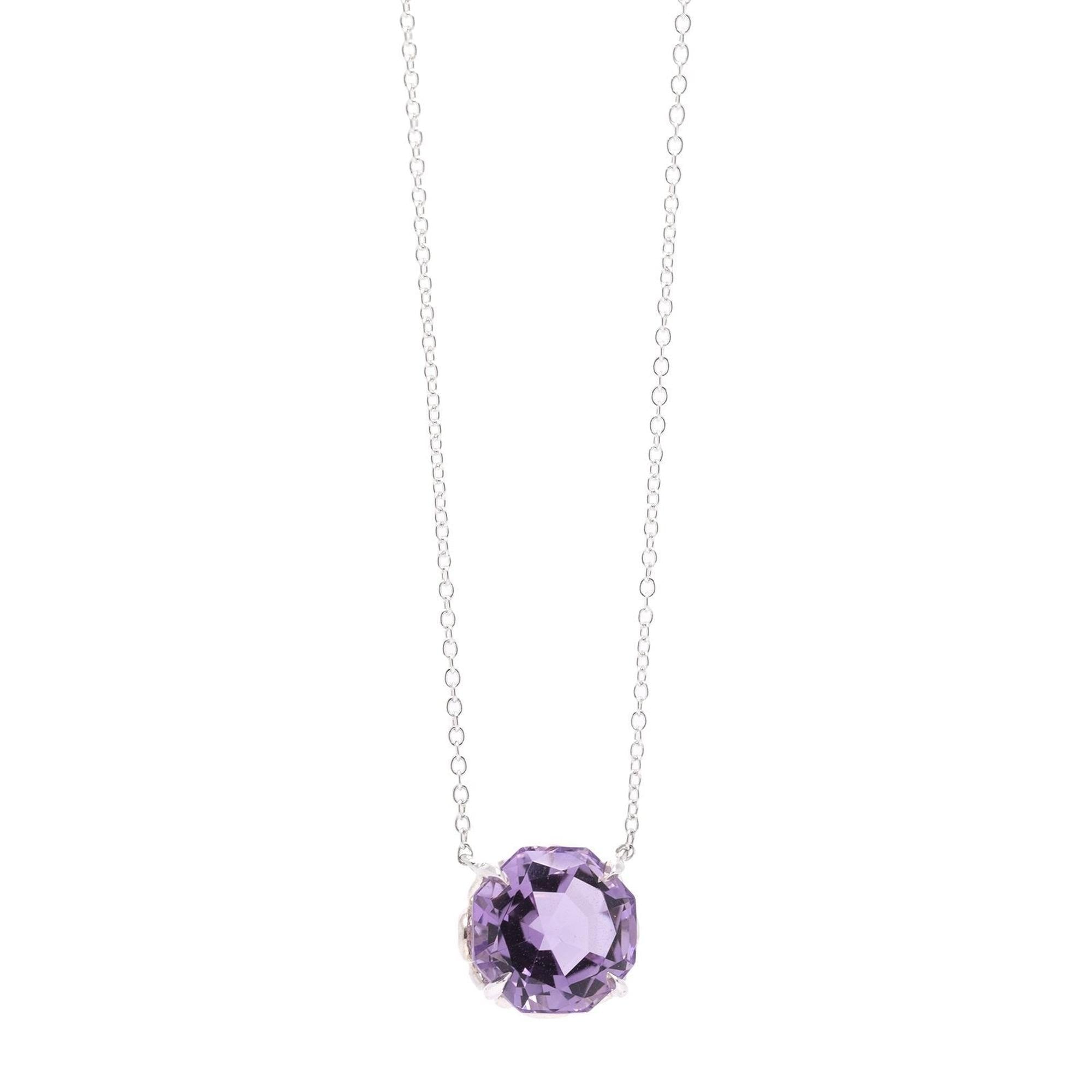 Tiffany & Co. Amethyst Sparklers Pendant Necklace