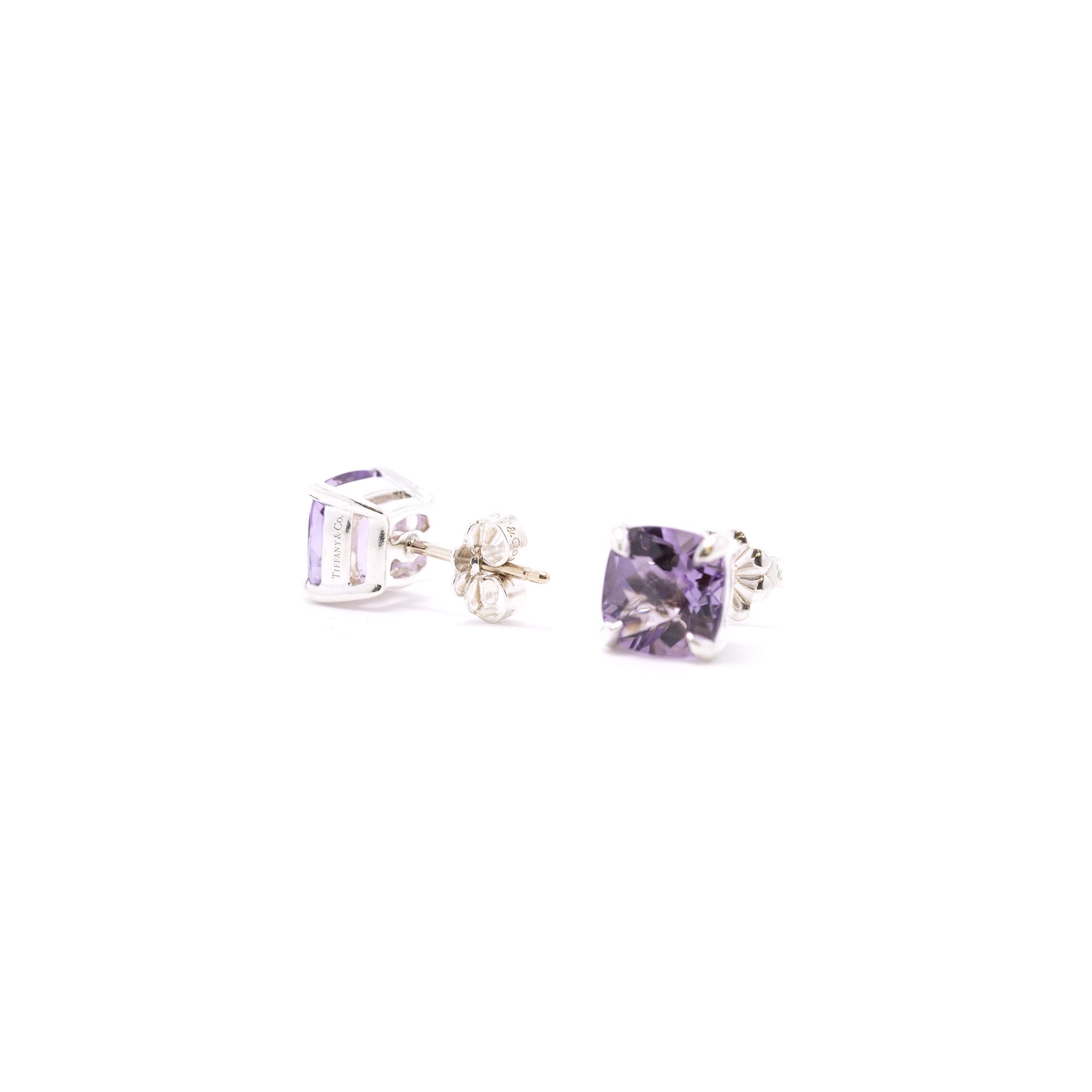 Tiffany & Co. Amethyst Sparklers Stud Earrings
