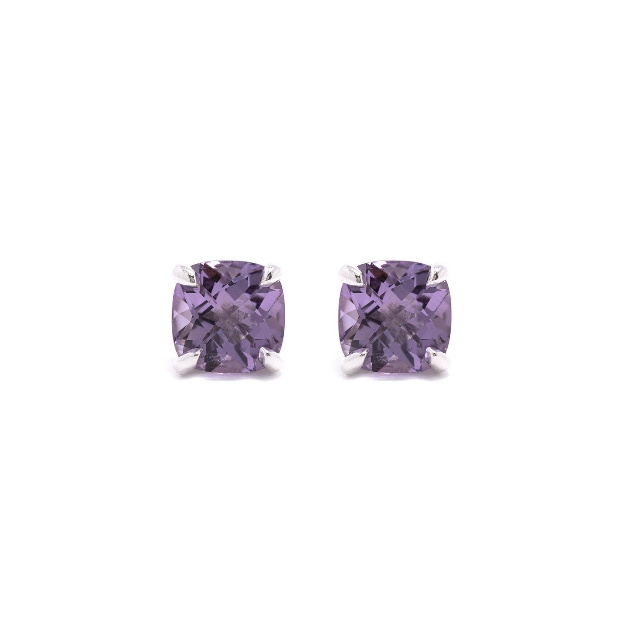 Tiffany & Co. Amethyst Sparklers Stud Earrings