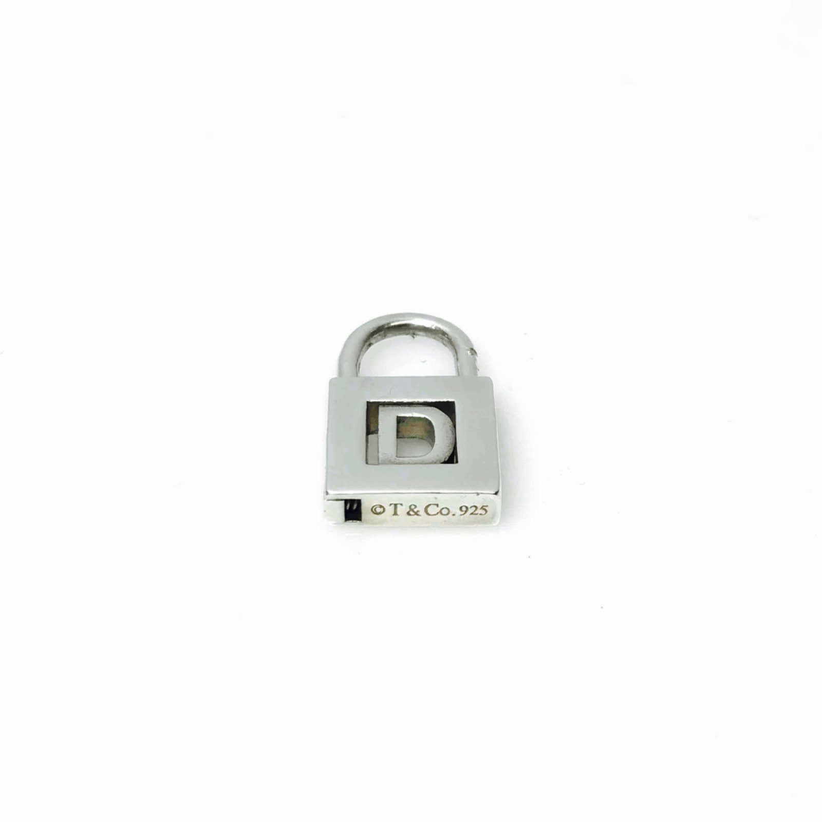 Tiffany & Co. 'ÄòD' Letter Lock Charm