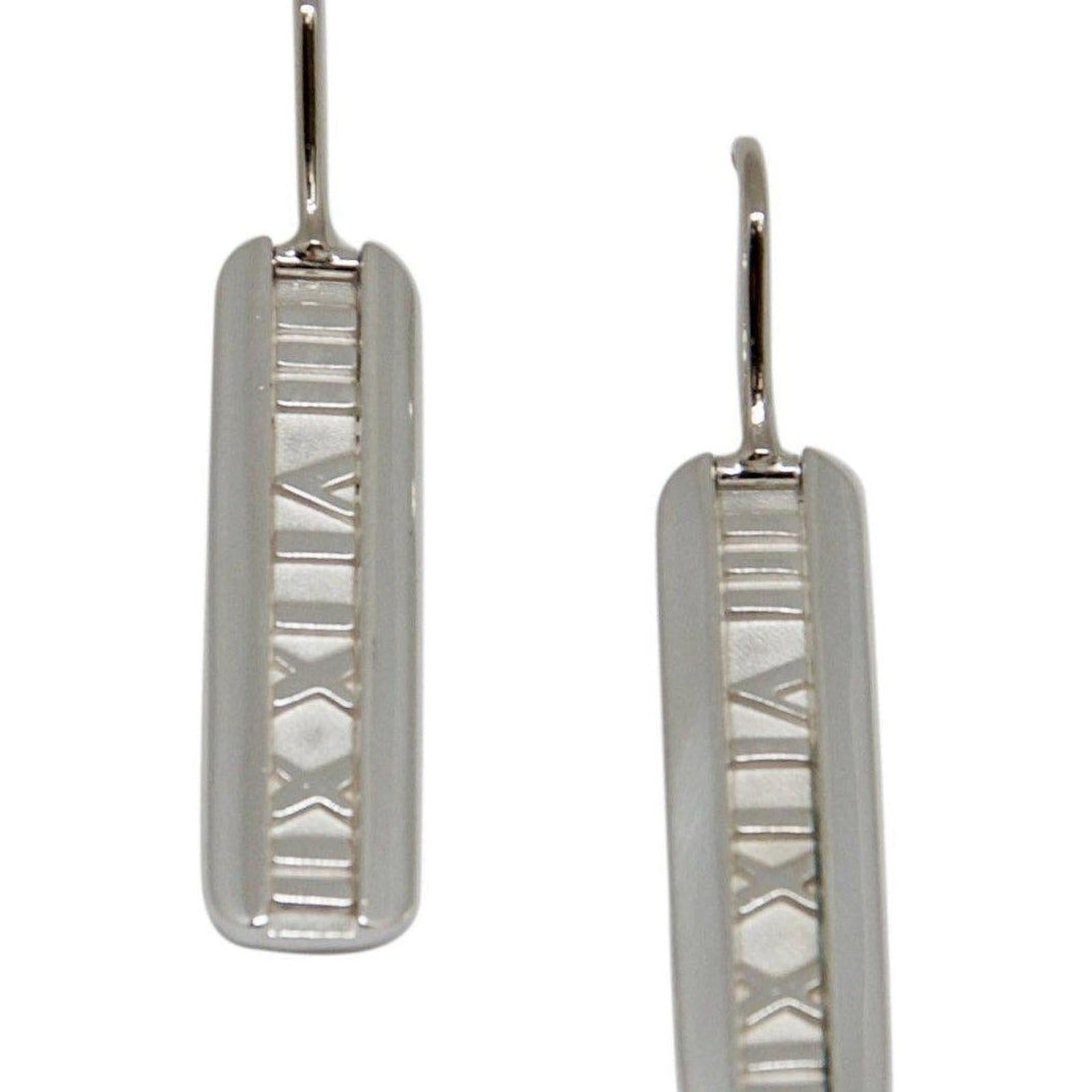 Tiffany & Co. Atlas Bar Drop Earrings