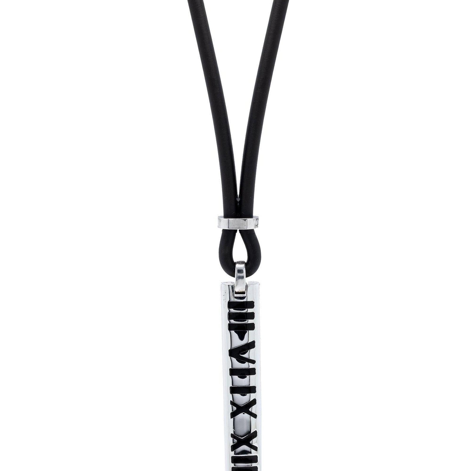 Tiffany & Co. Atlas Bar Pendant Necklace