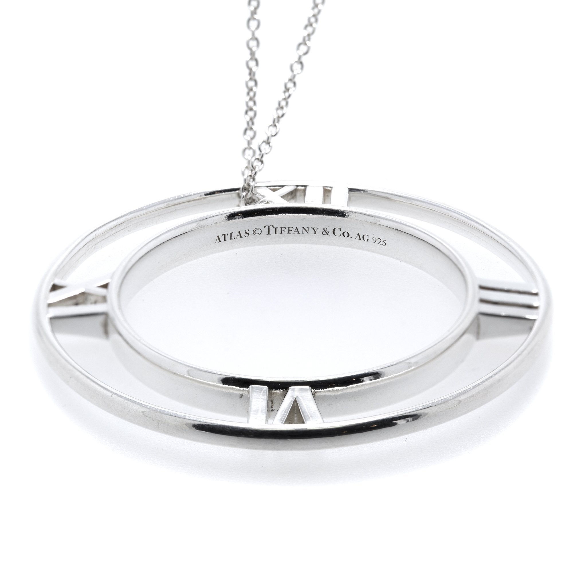 Tiffany & Co. Atlas Medallion Pendant Necklace