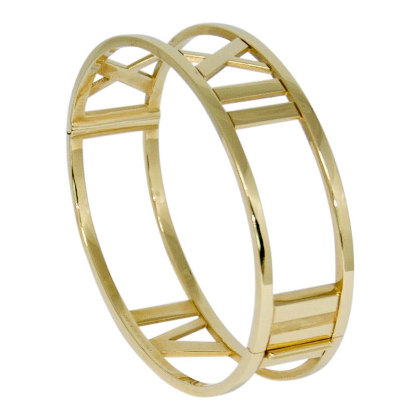 Tiffany & Co. Atlas Open Hinged Bangle Bracelet