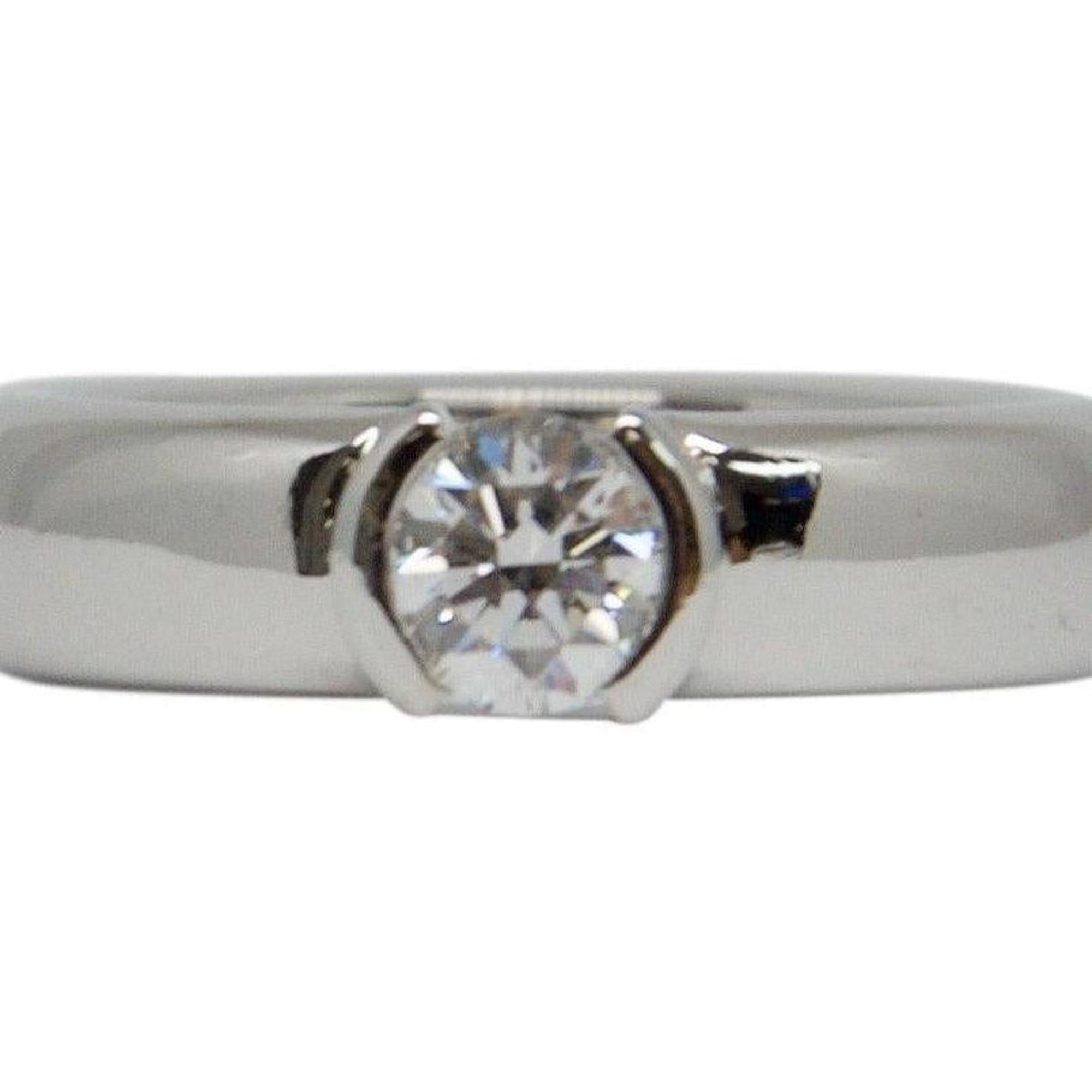 Tiffany & Co. Bezel Set Diamond Solitaire Ring
