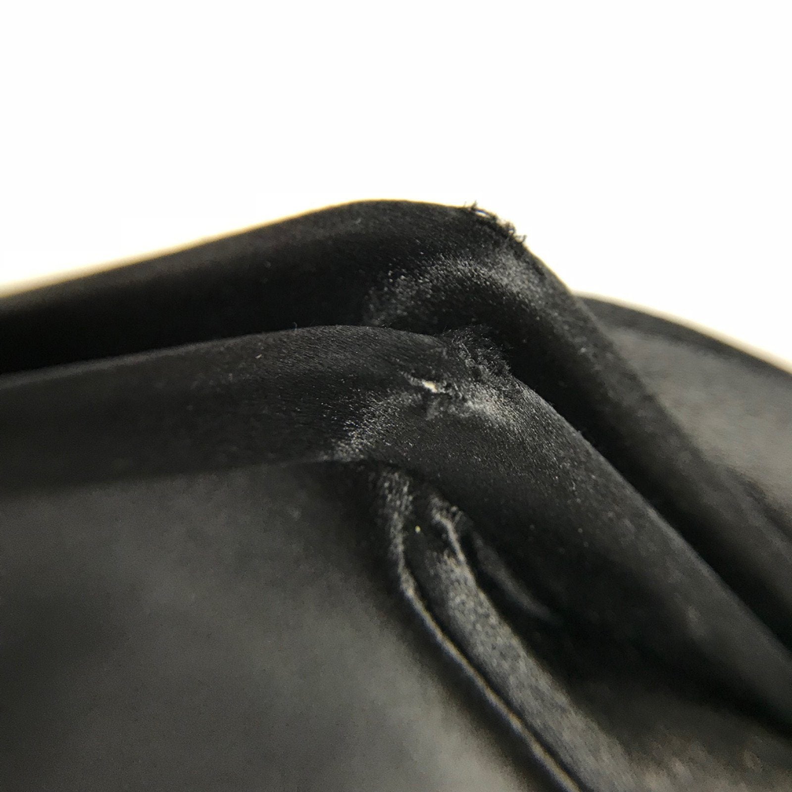 Tiffany & Co. Black Satin Morgan Clutch