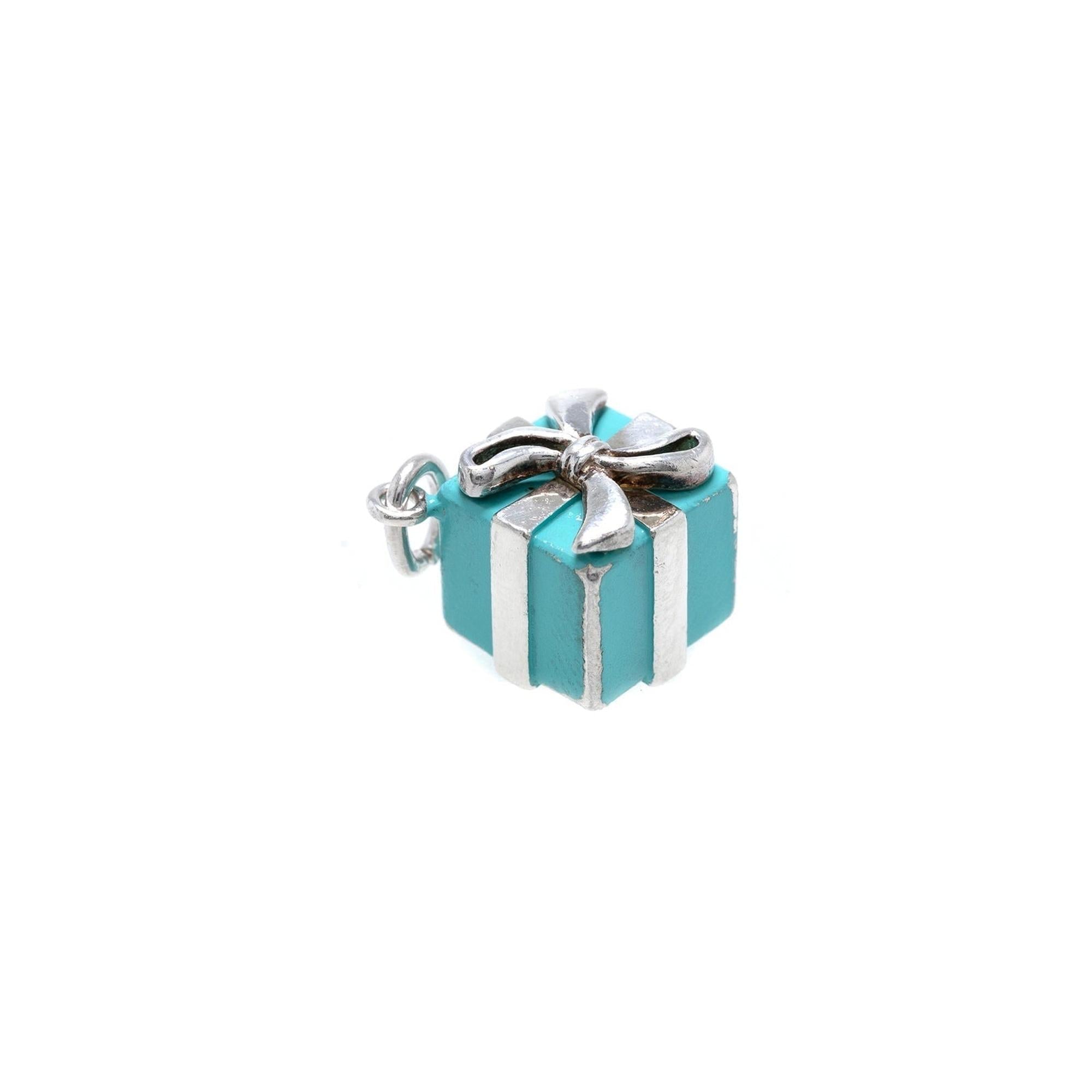 Tiffany & Co. Blue Present Box Charm