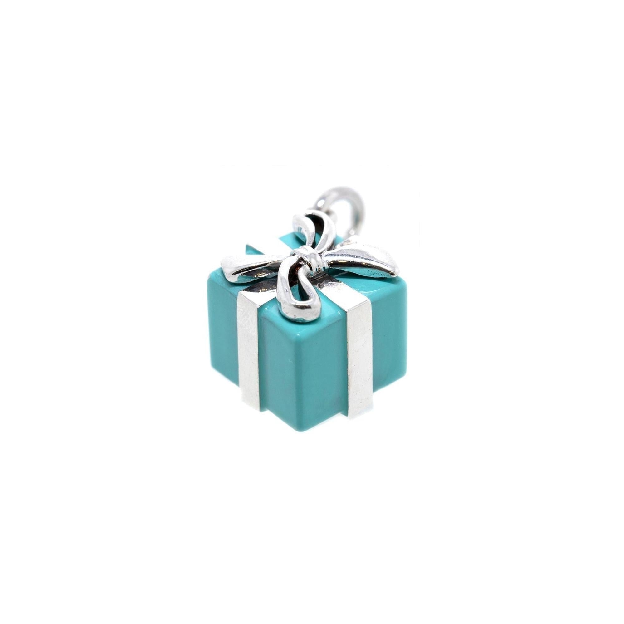 Tiffany & Co. Blue Present Box Charm