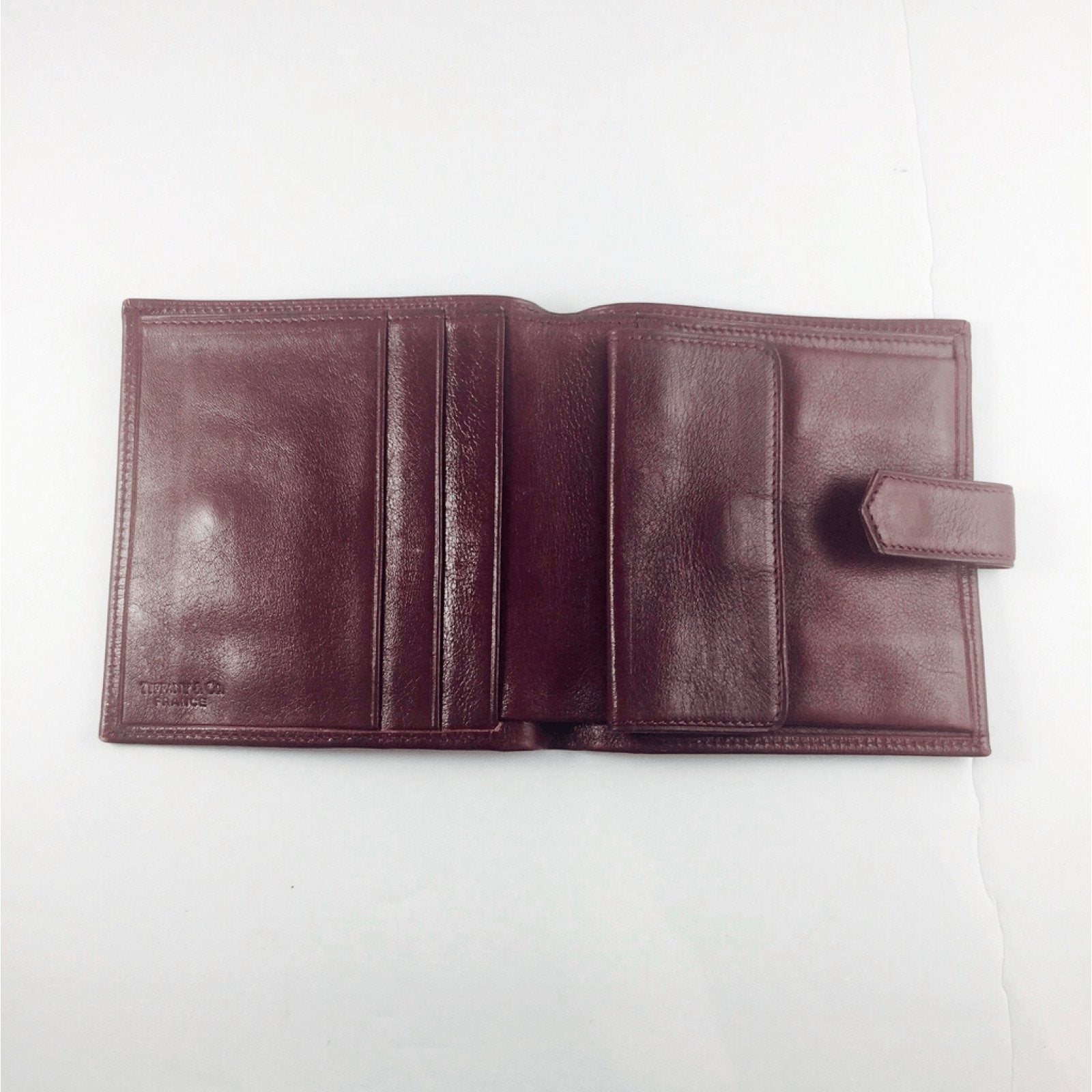Tiffany & Co. Burgandy Wallet