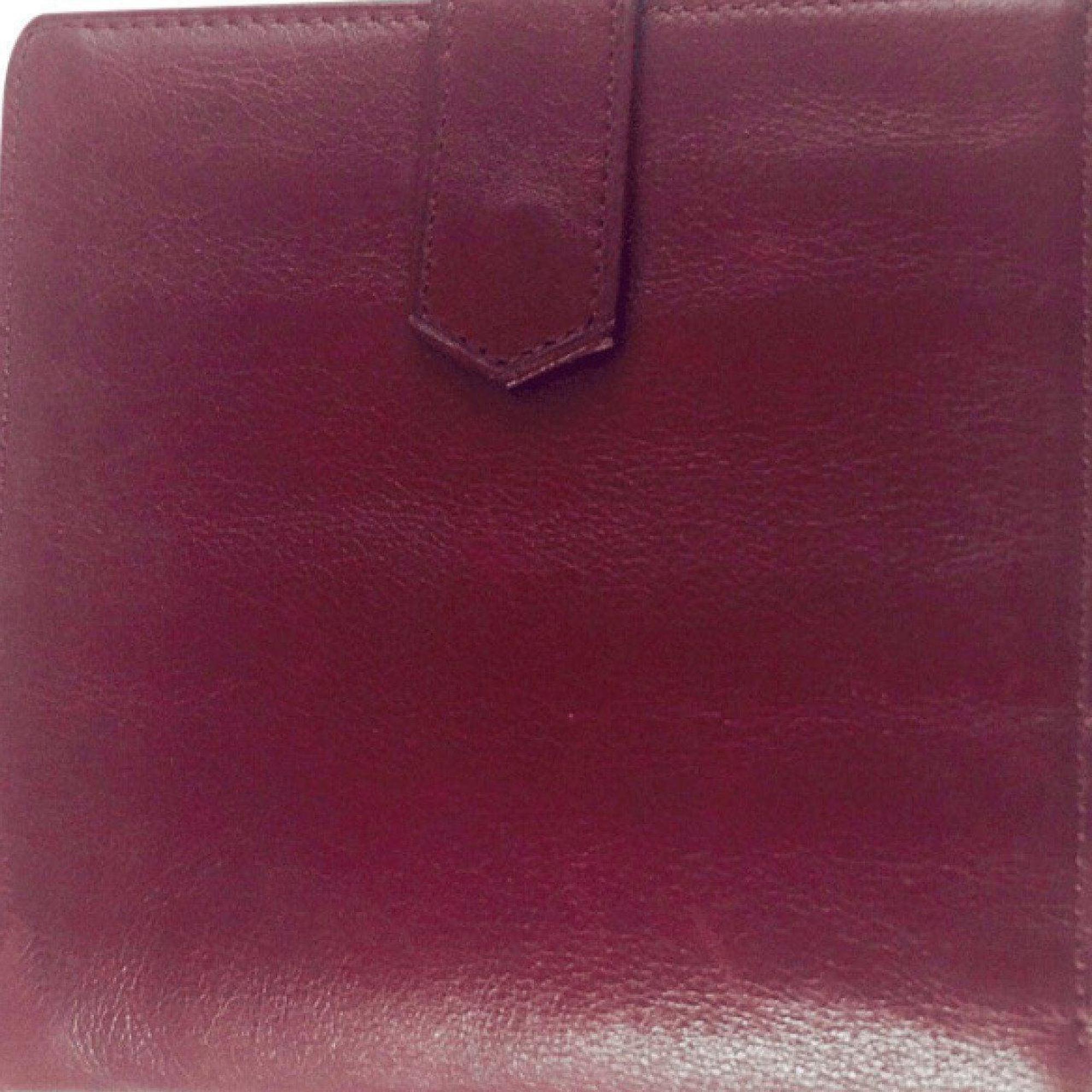 Tiffany & Co. Burgandy Wallet