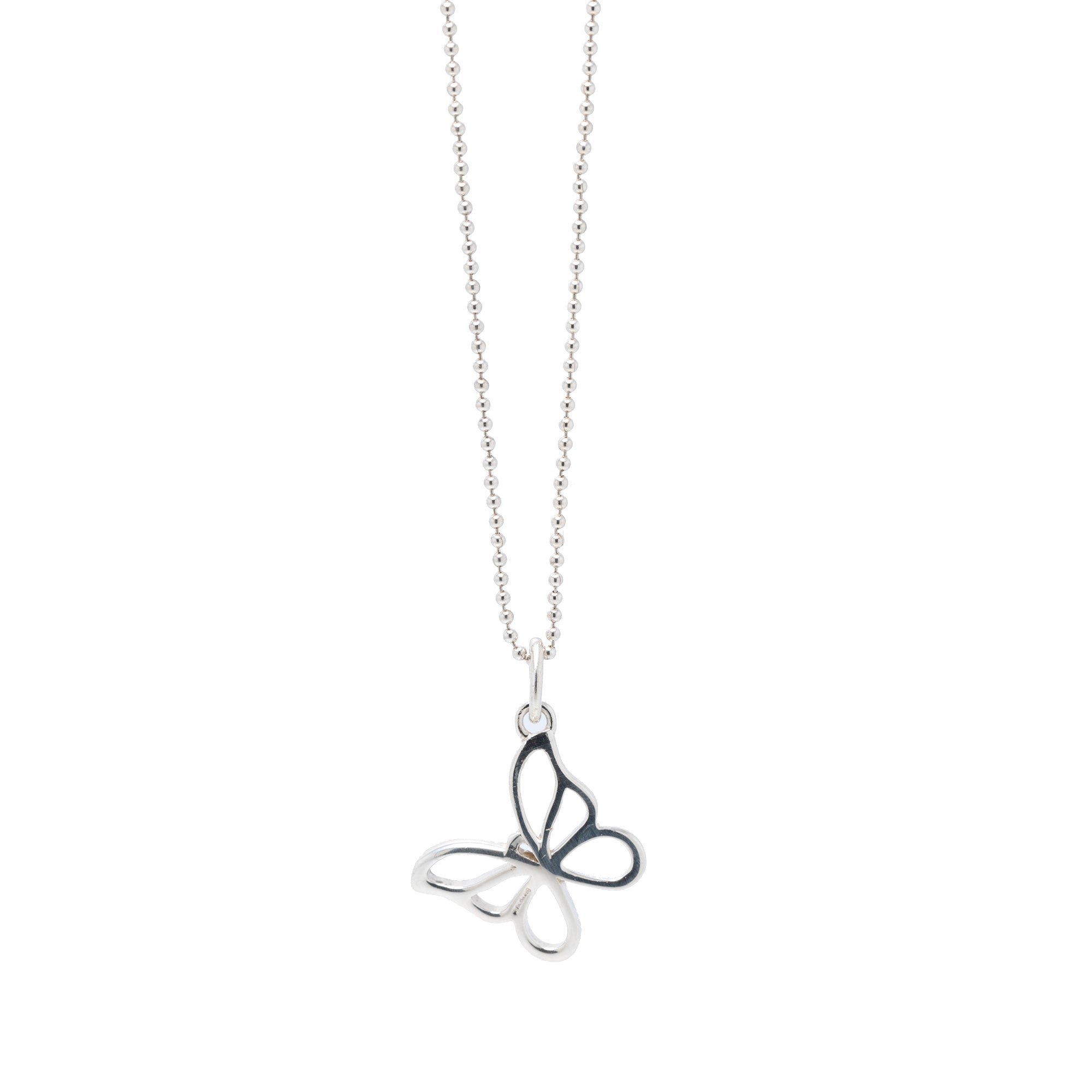 Tiffany & Co. Butterfly Pendant Necklace