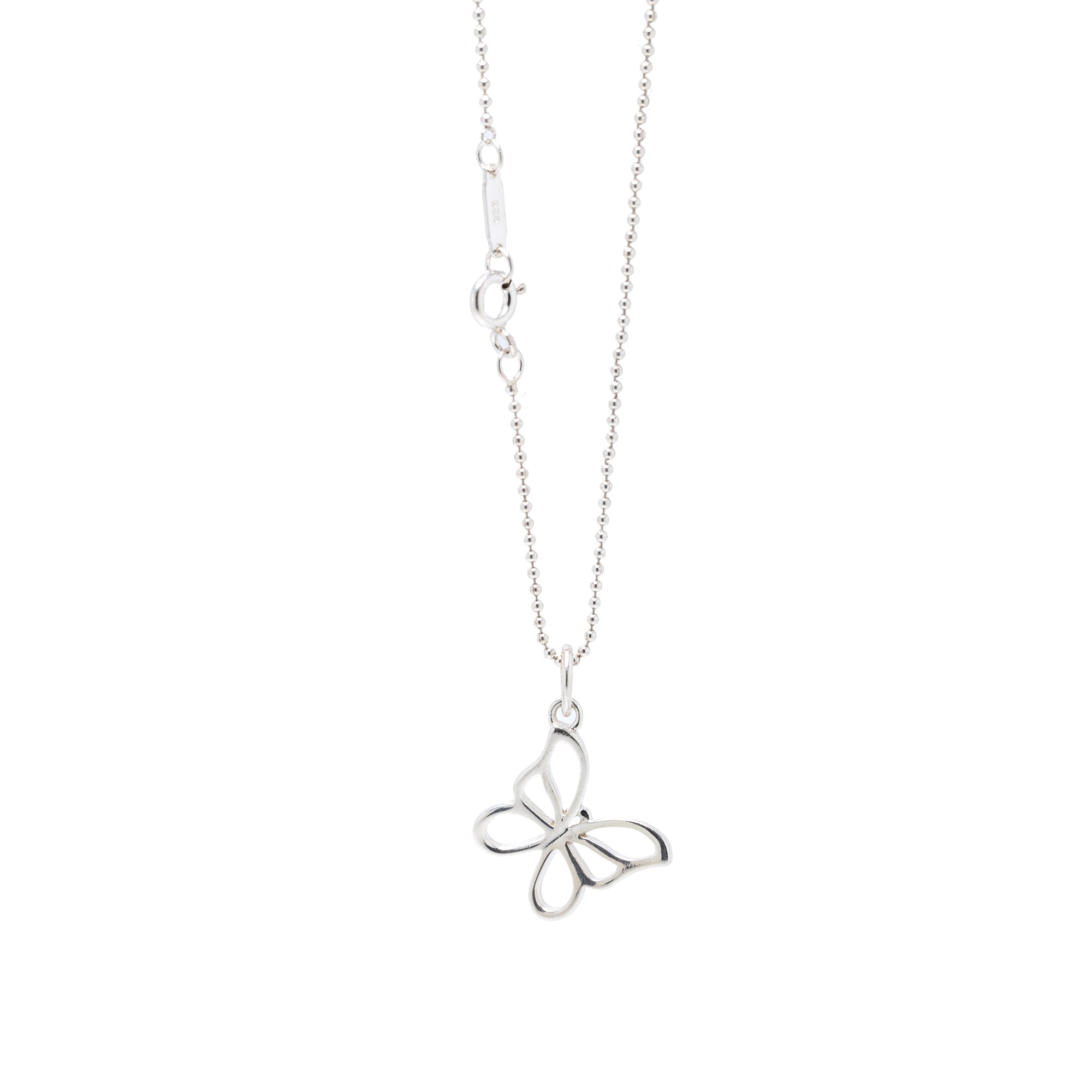Tiffany & Co. Butterfly Pendant Necklace