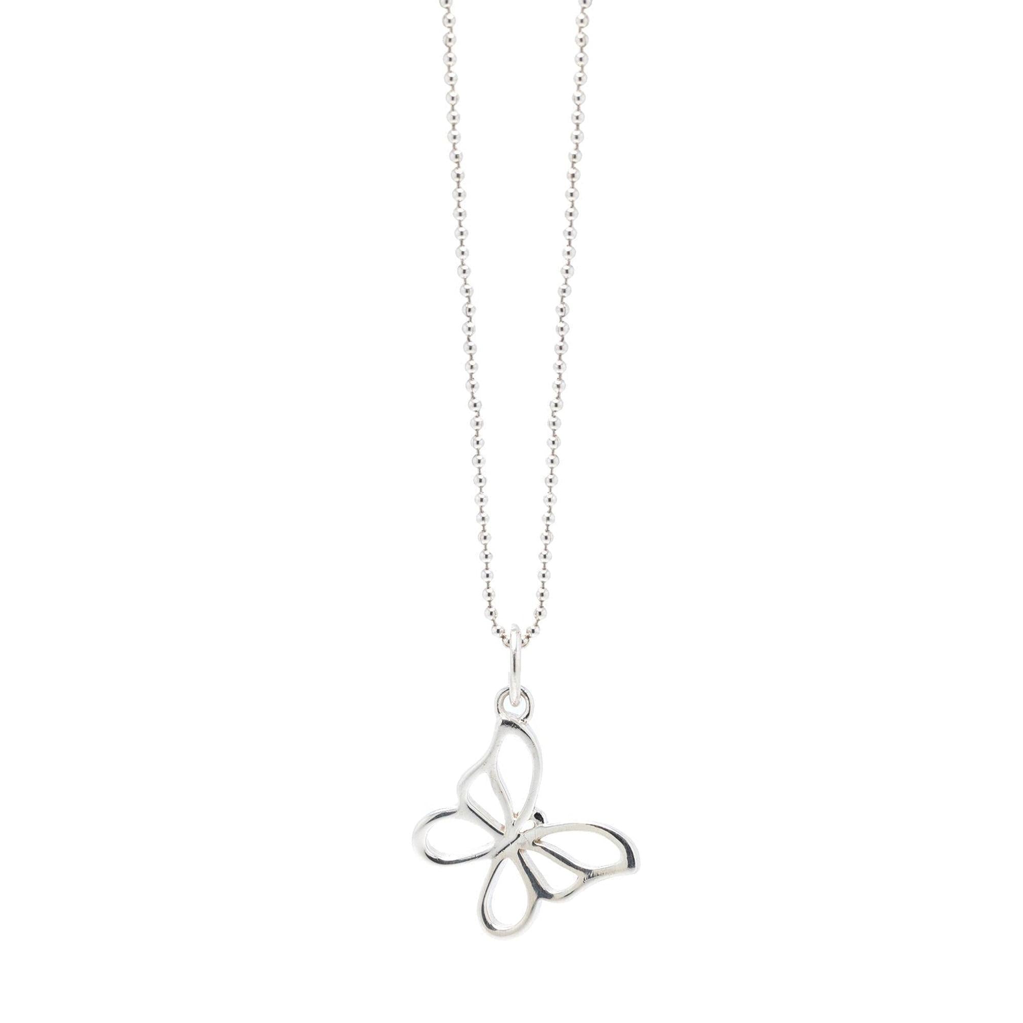 Tiffany & Co. Butterfly Pendant Necklace