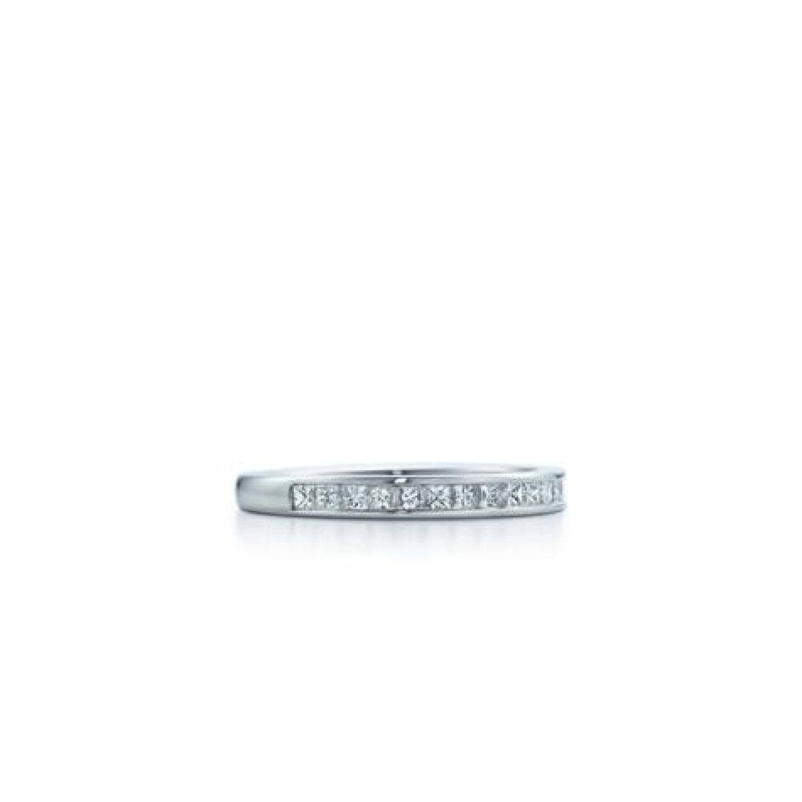 Tiffany & Co. Channel-Set Diamond Half Circle Ring