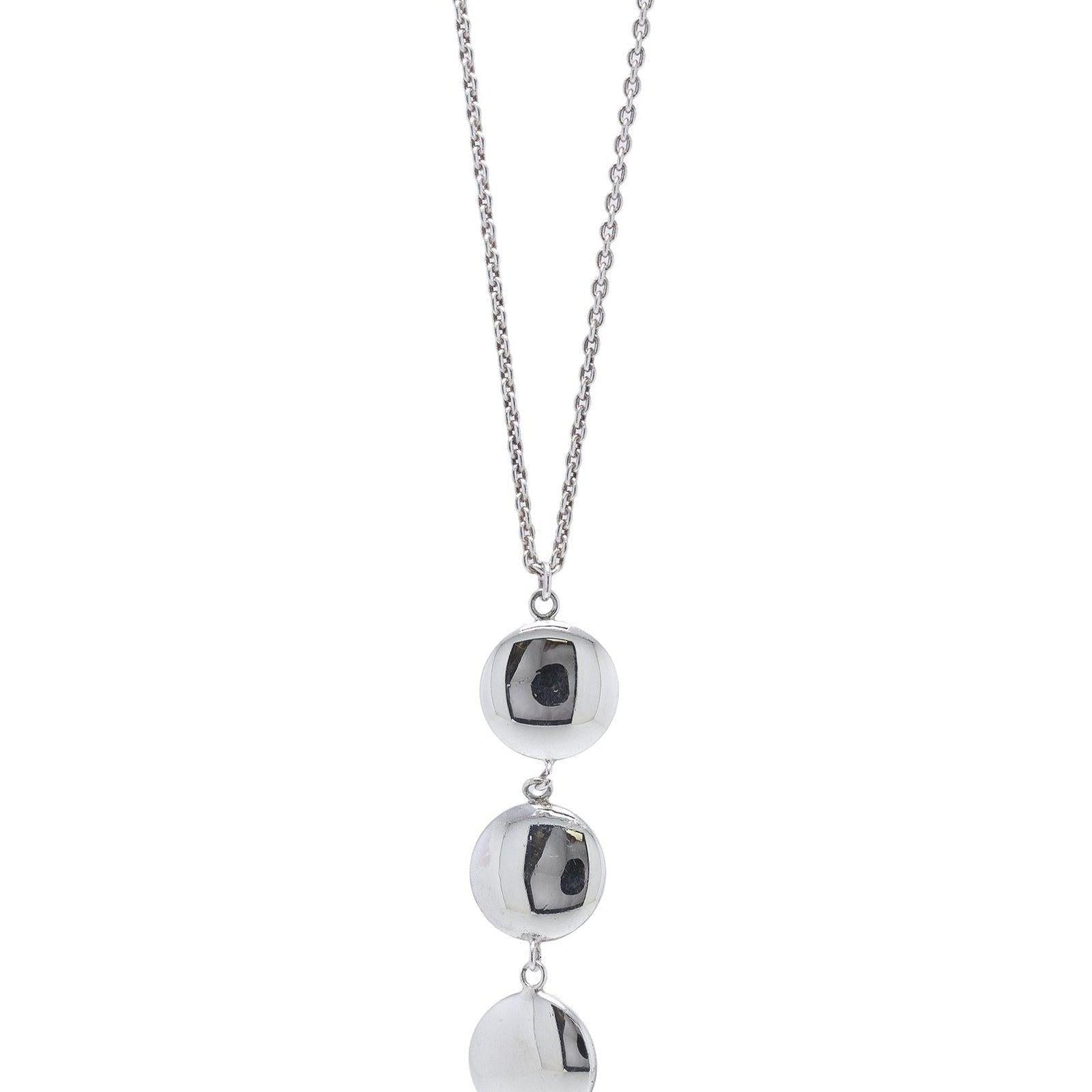 Tiffany & Co. Circle Drop Pendant Necklace