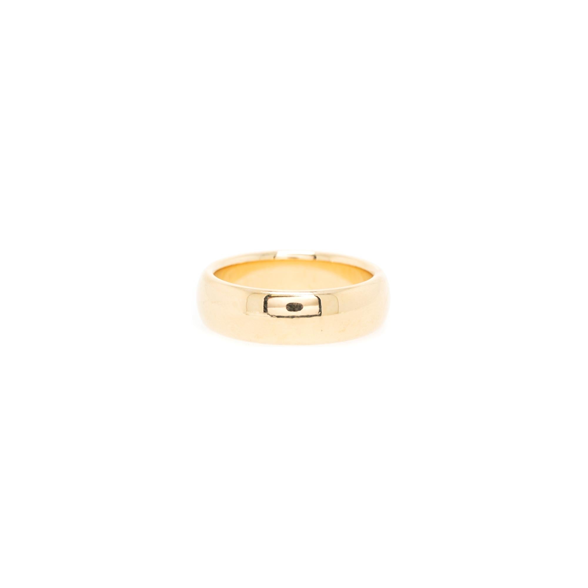 Tiffany & Co. Classic Wedding Band Ring, 6mm