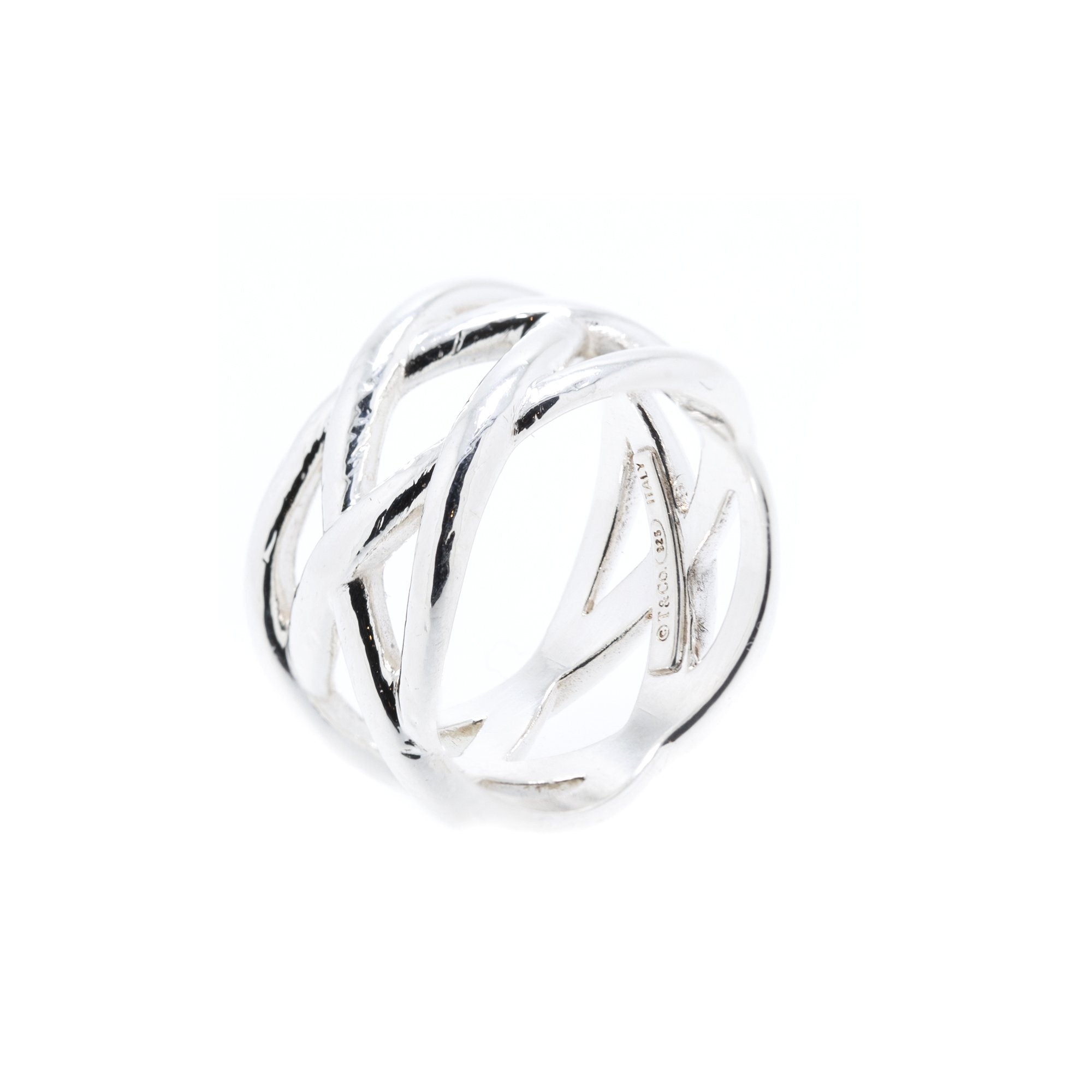 Tiffany & Co. Crisscross Band Ring