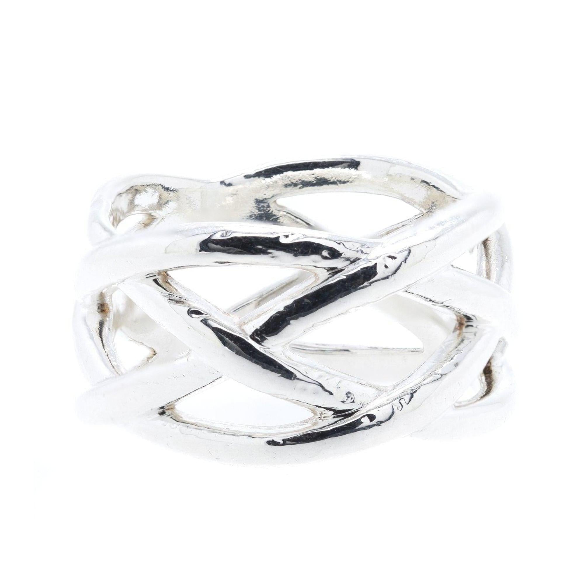 Tiffany & Co. Crisscross Band Ring