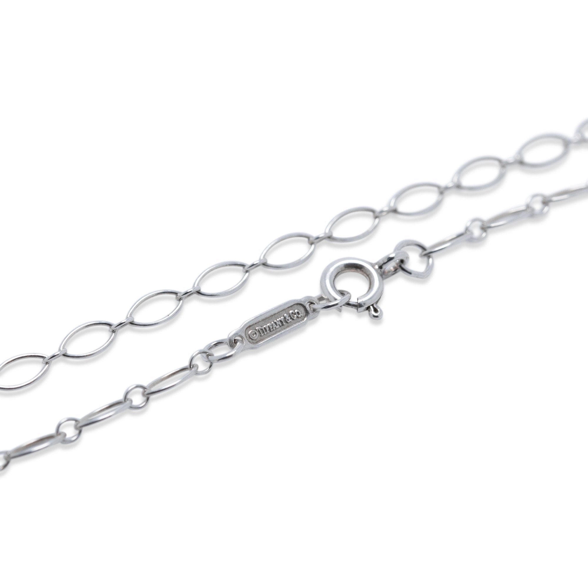 Tiffany & Co. Crown Key Pendant Necklace