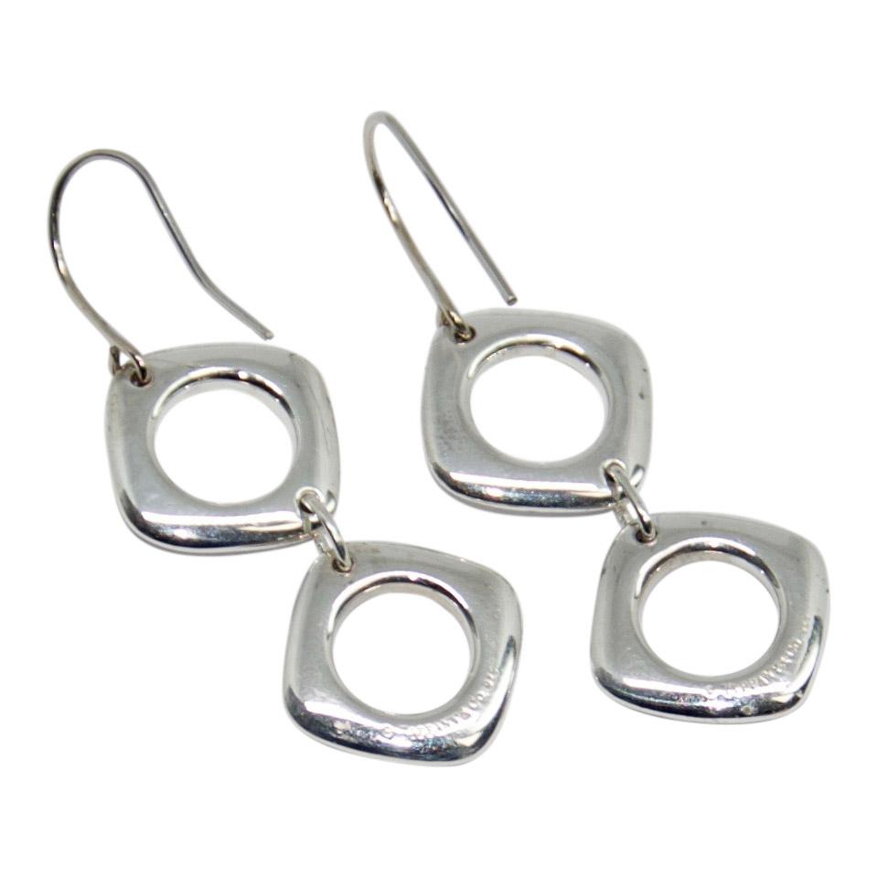 Tiffany & Co. Cushion Drop Earrings