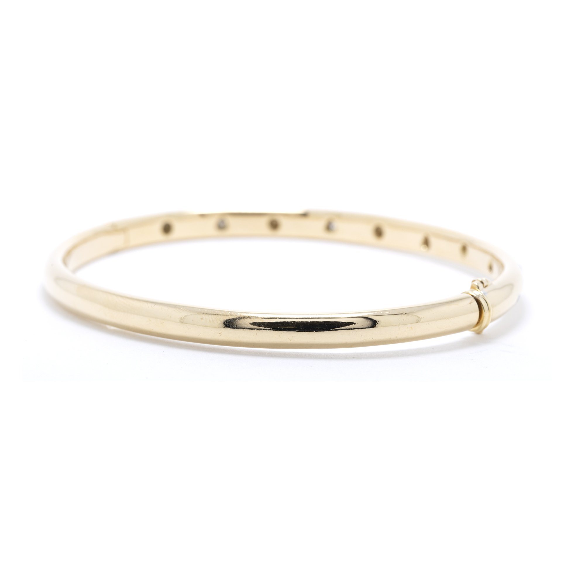 Tiffany & Co. Diamond Etoile Bangle Bracelet