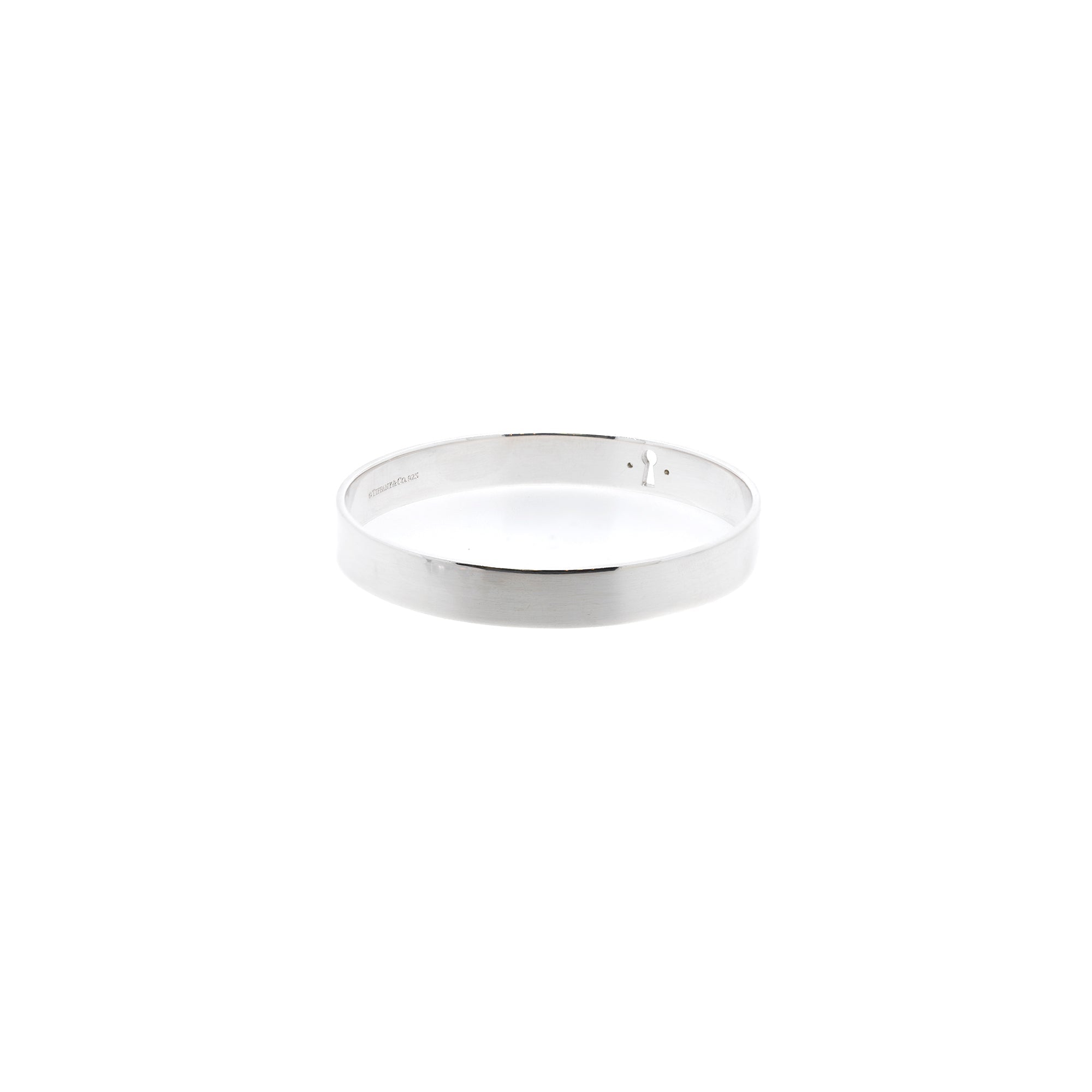 Tiffany & Co. Diamond Locks Bangle Bracelet