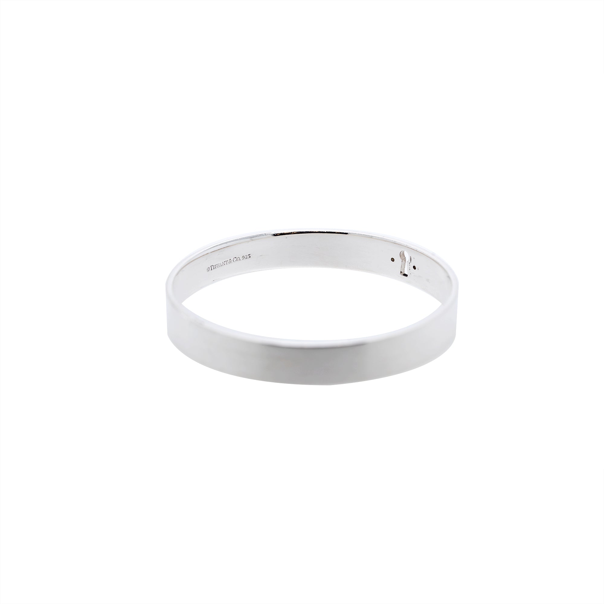 Tiffany & Co. Diamond Locks Bangle Bracelet
