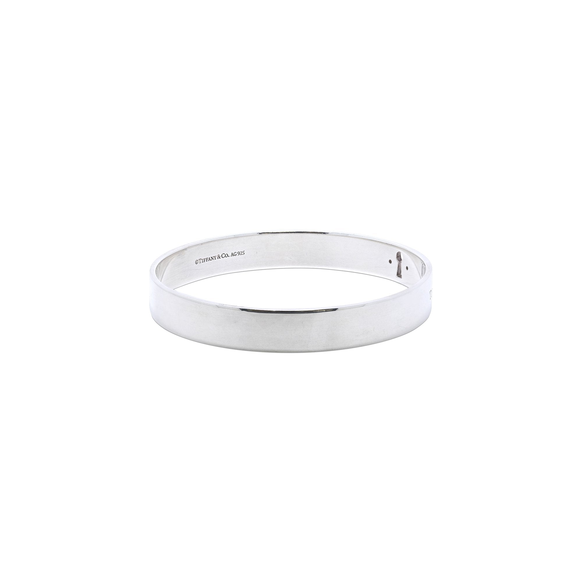 Tiffany & Co. Diamond Locks Bangle Bracelet