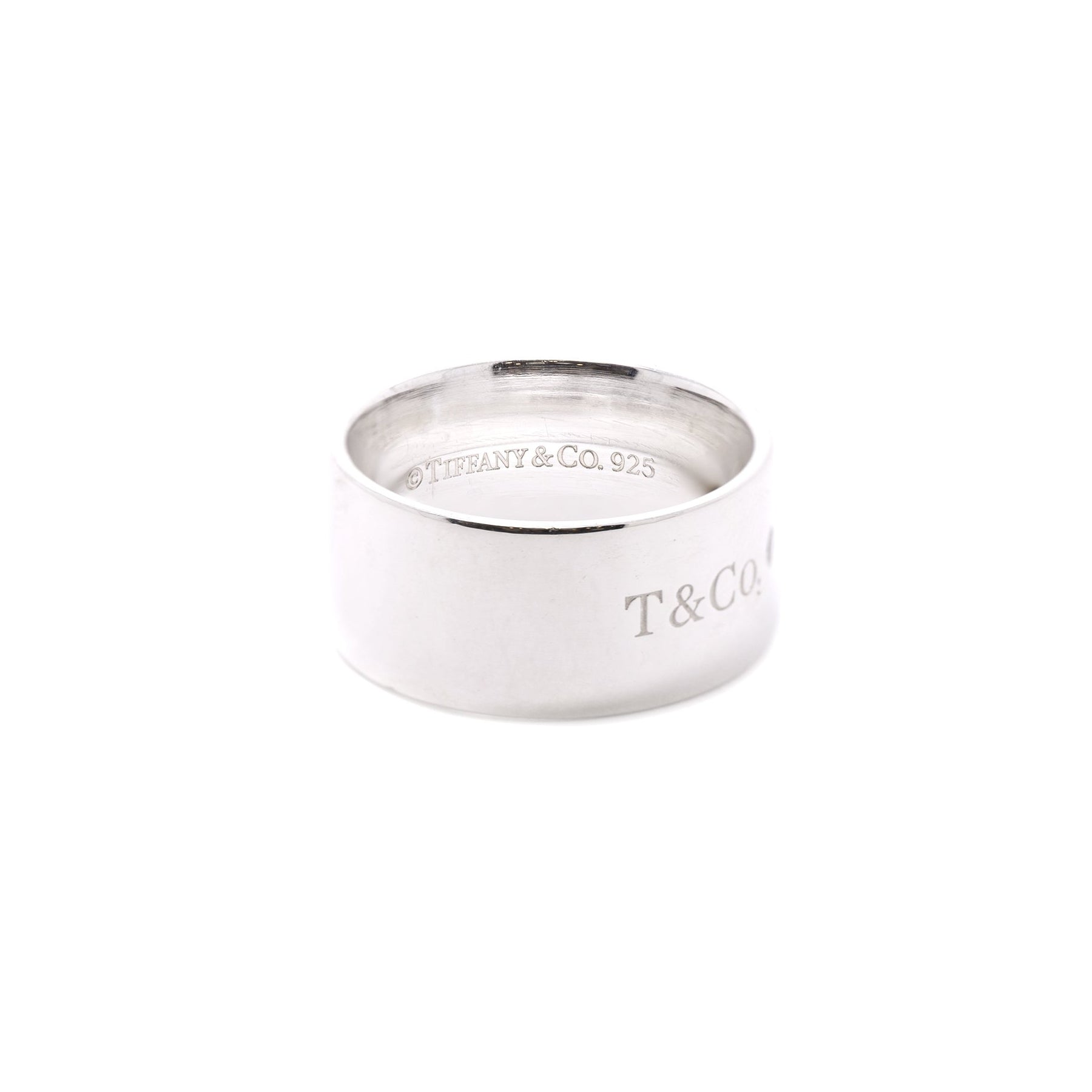 Tiffany & Co. Diamond Locks Wide Band Ring